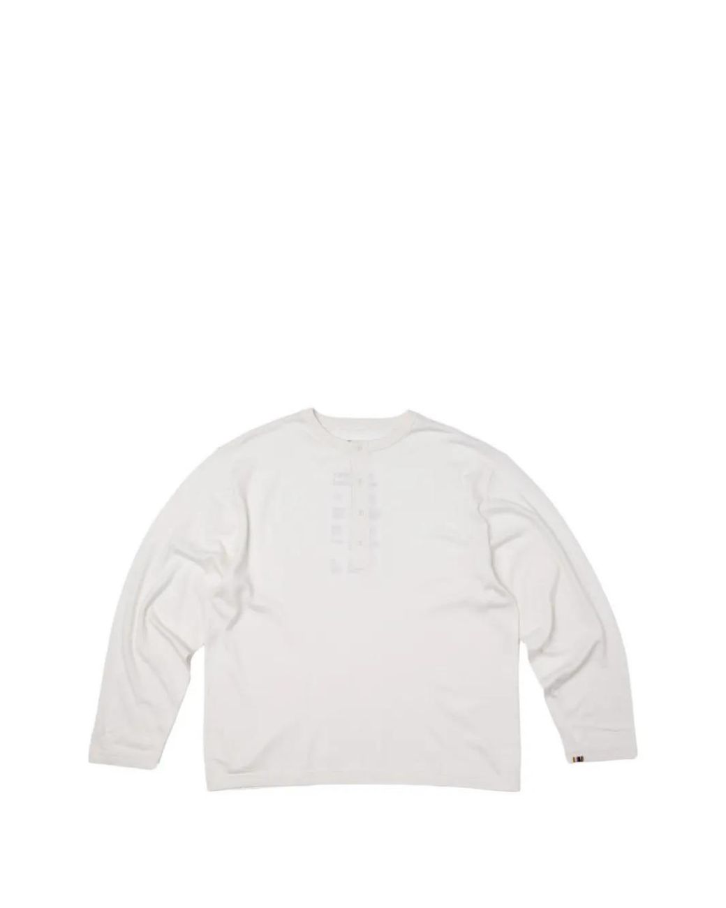 Extreme Cashmere White Fatou Long-Sleeve T-Shirt