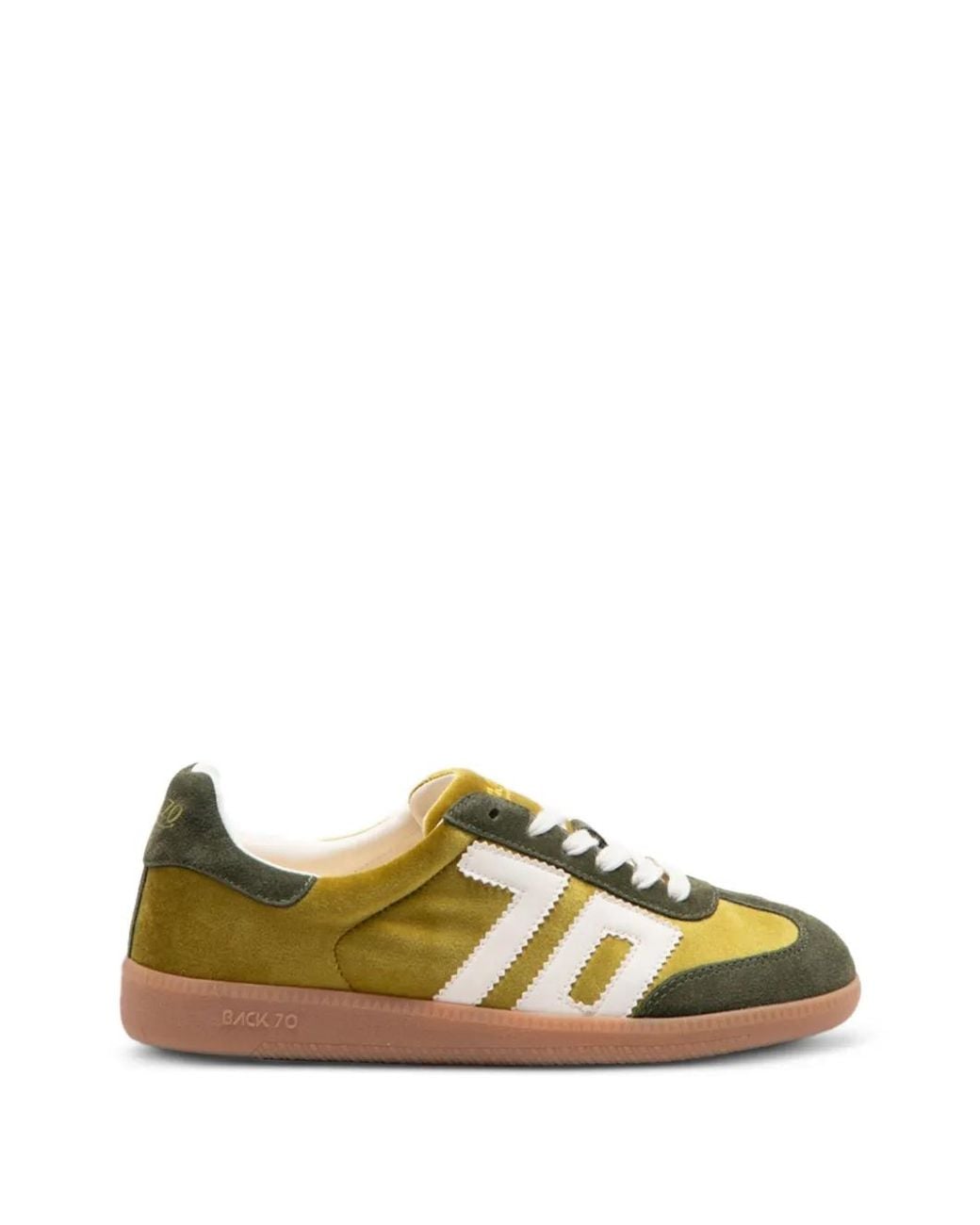 Sneakers Cloud Con Lacci di Back 70 in Yellow