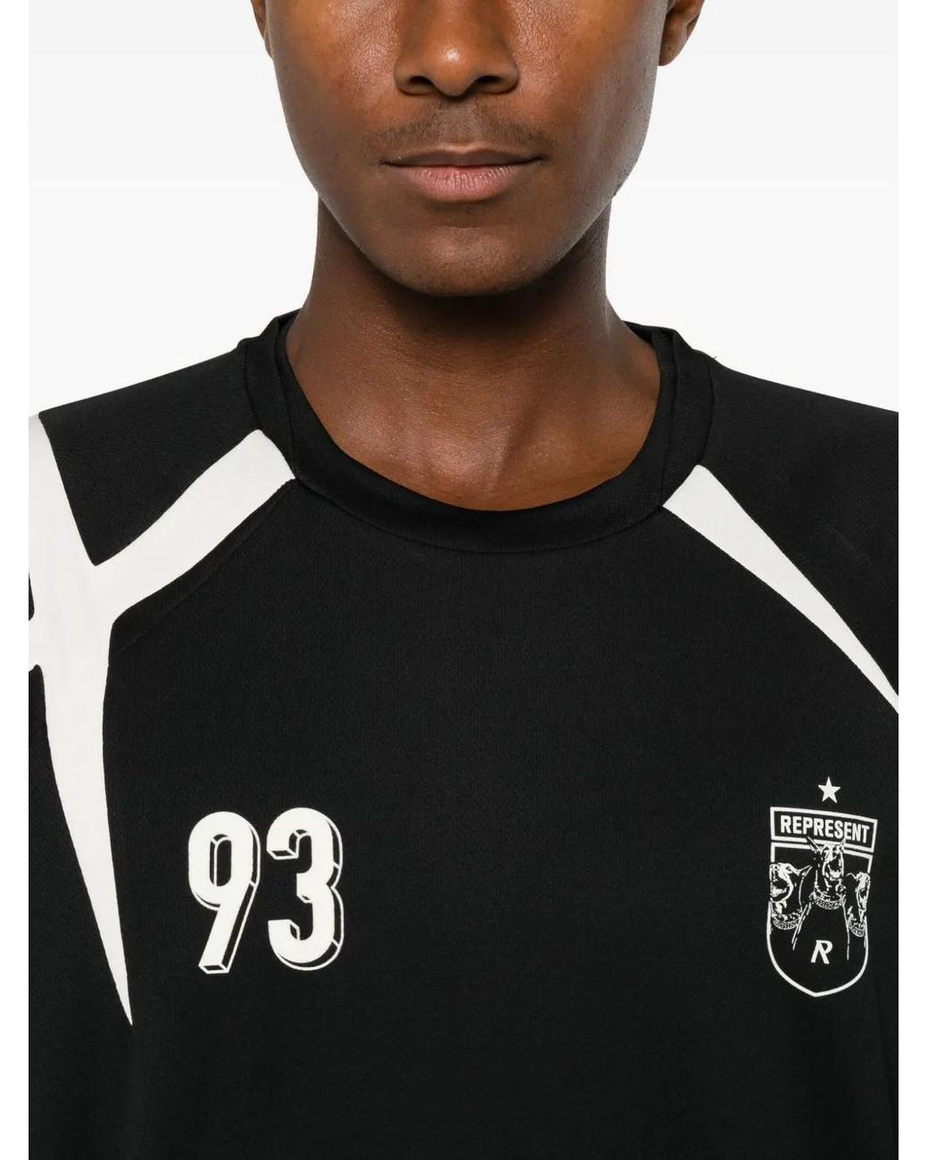 Represent Black Star Jersey for men