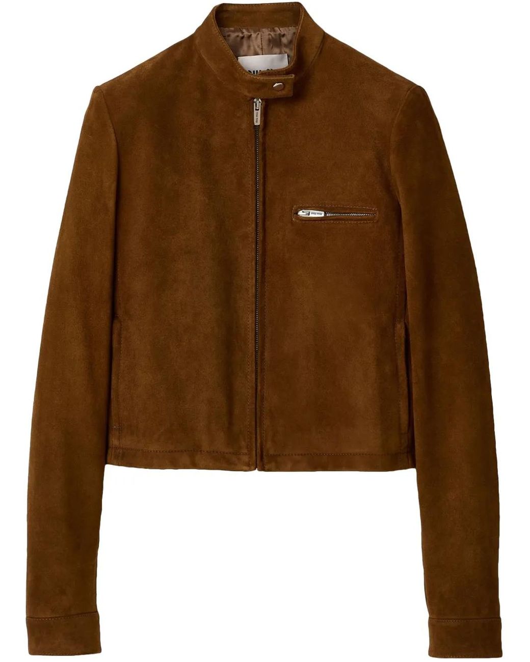Miu Miu Brown Suede Jacket