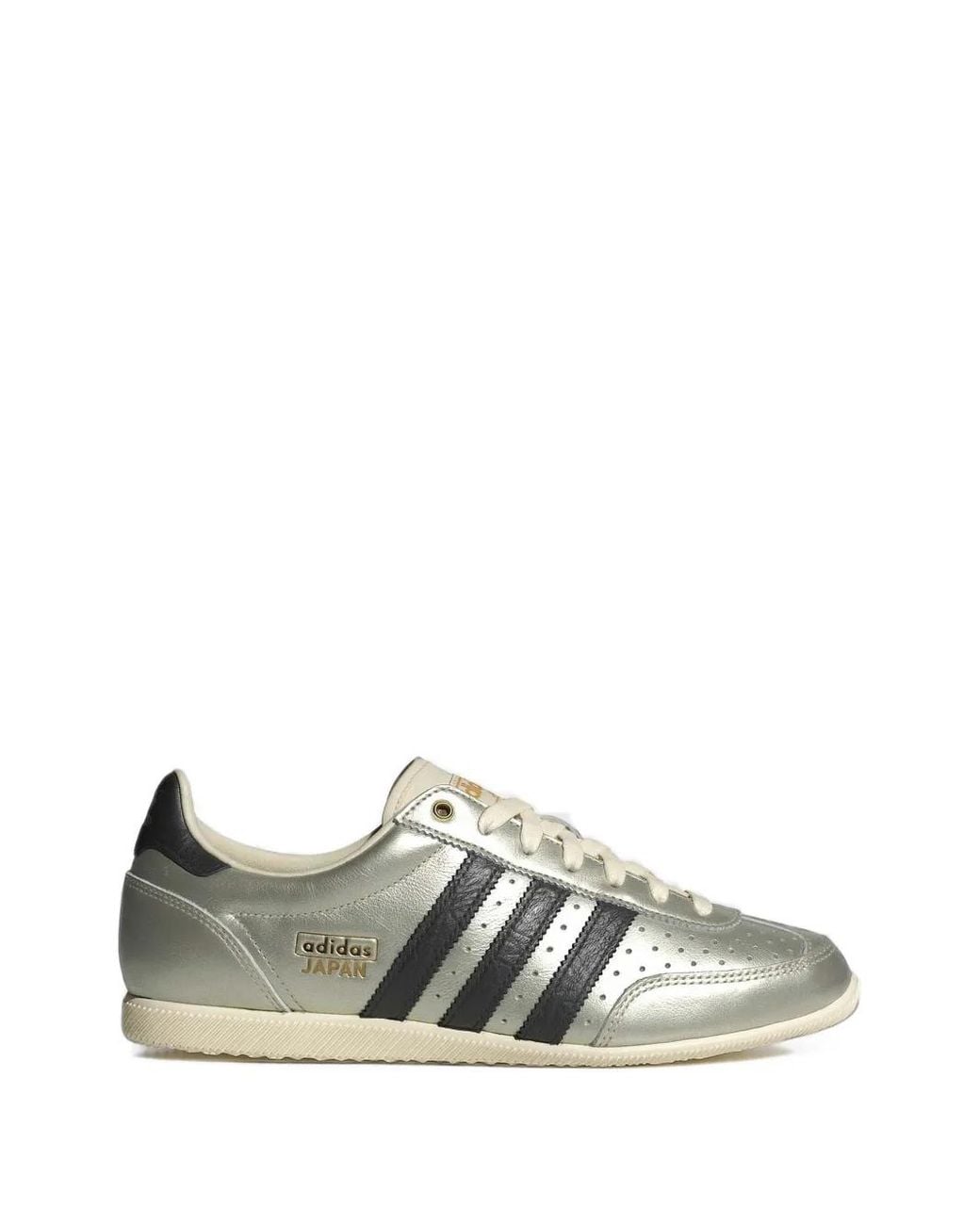 Adidas White Japan Metallic Sneakers