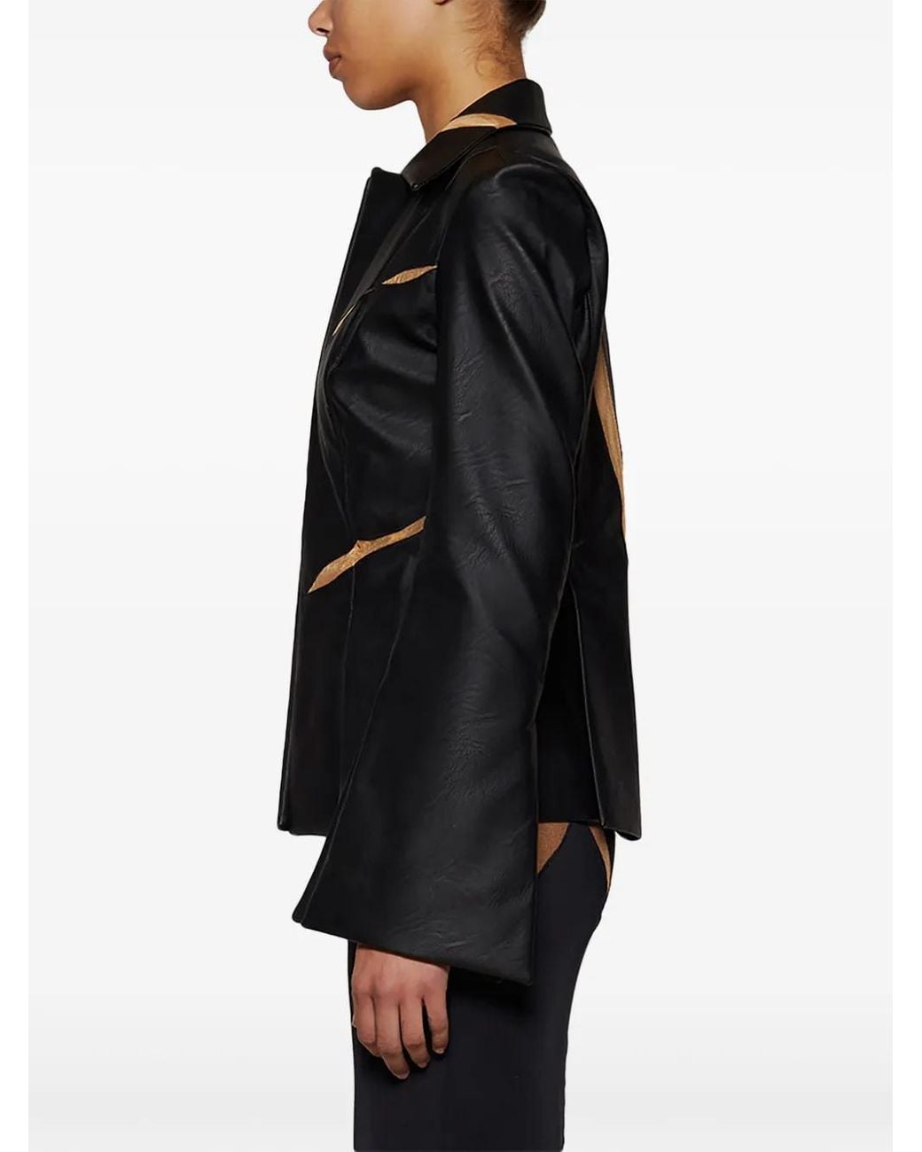 DI PETSA Black Broken Cracked Blazer