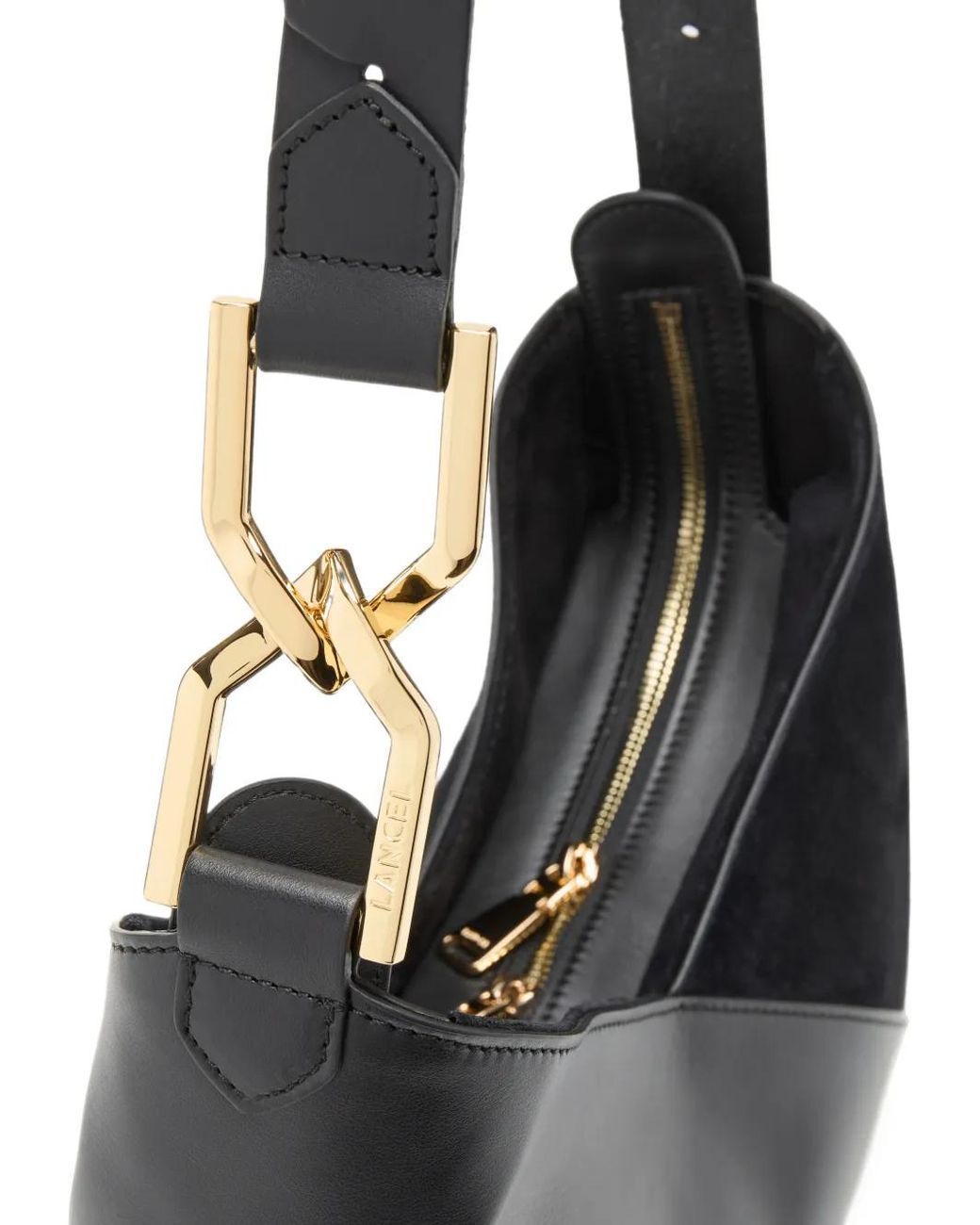 Borsa A Spalla M Pagode di Lancel in Black