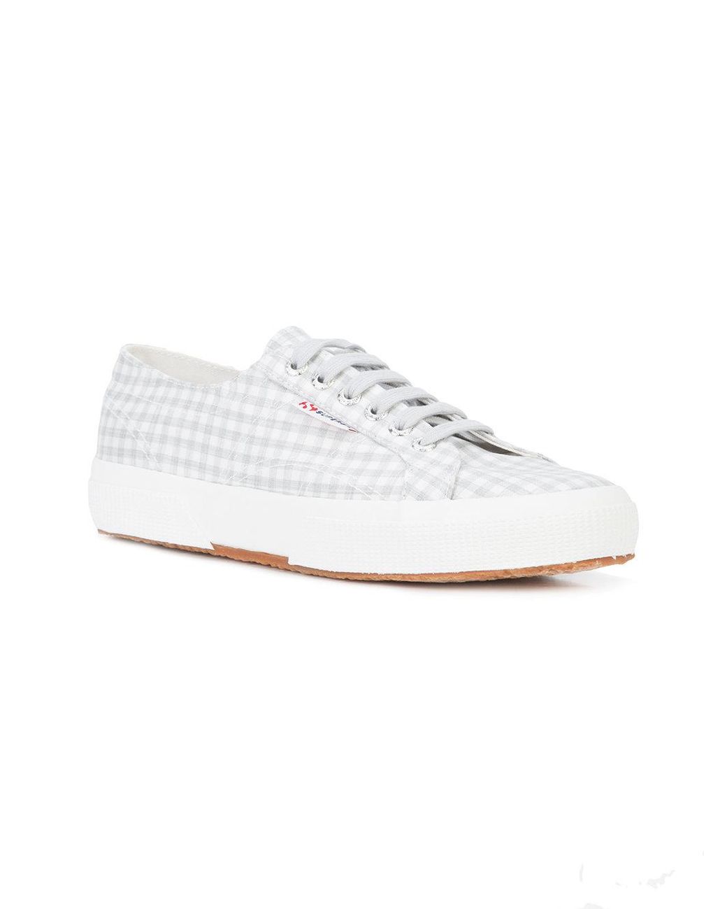 superga gingham sneakers