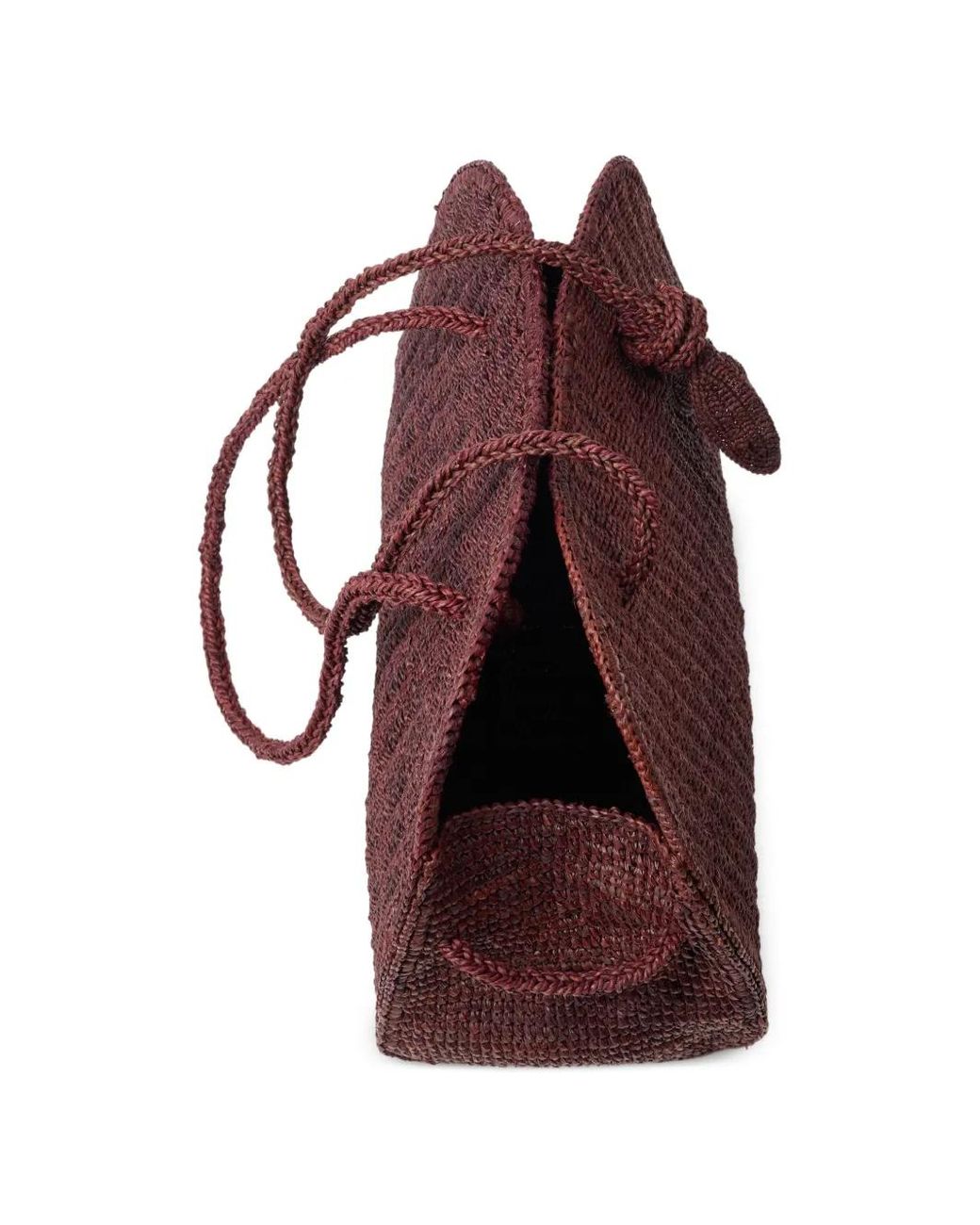Jacquemus Purple The Raffia Turismo Bag