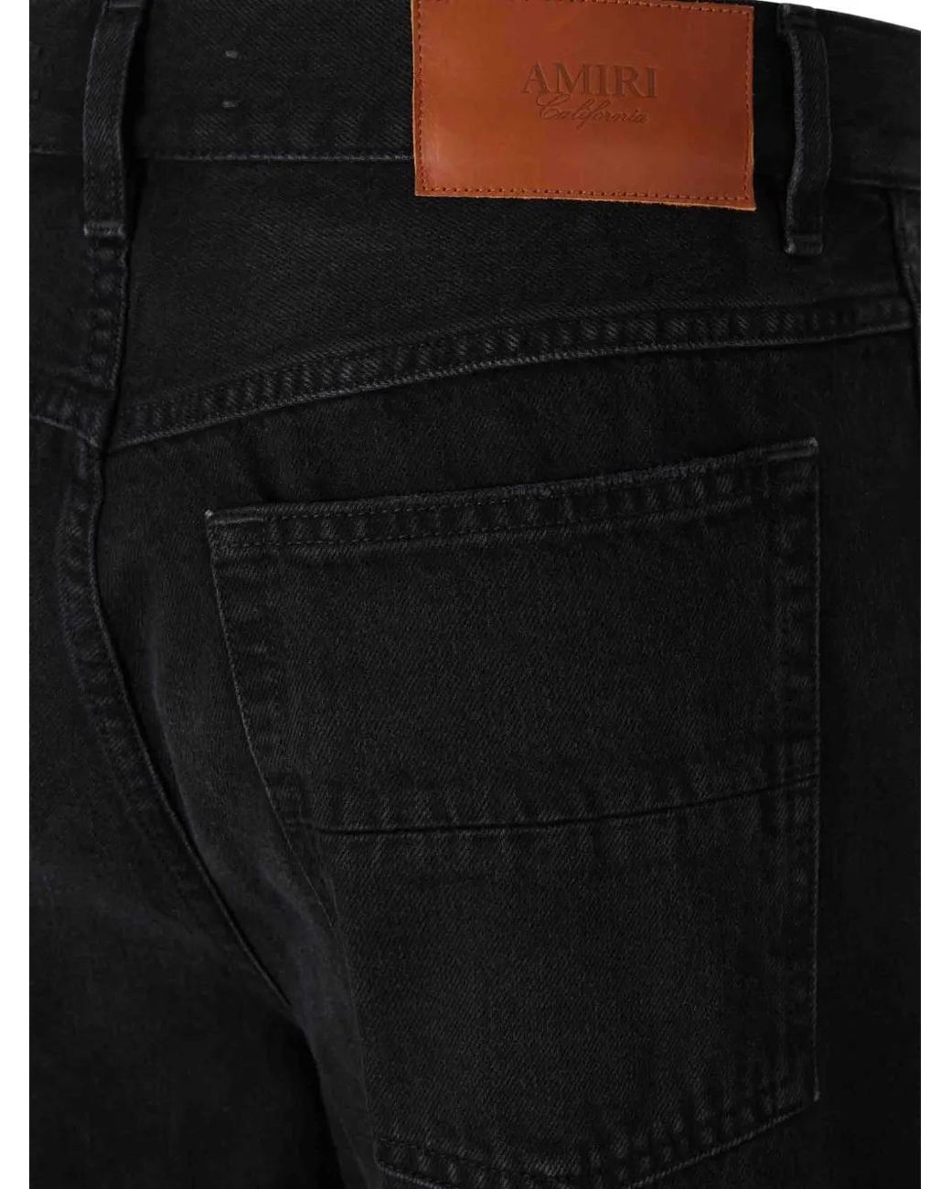 Amiri Black Ma Fit Jeans for men