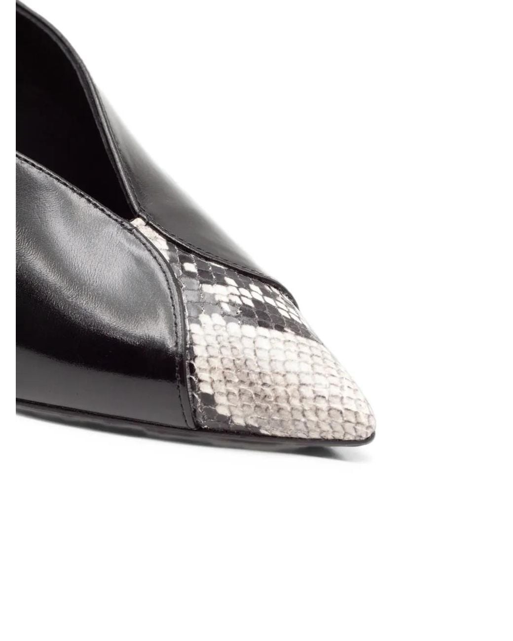 Chantal White Pointed-Toe Pumps
