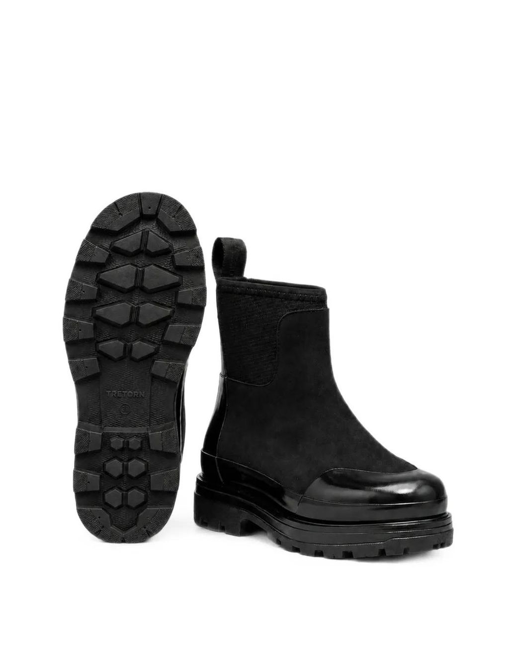 Tretorn Black X Atp Atelier Pavia Ankle Boots