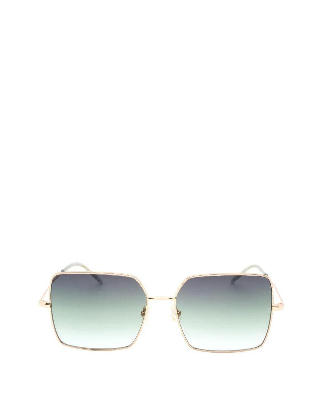 Boss Metallic Rectangle-Frame Sunglasses