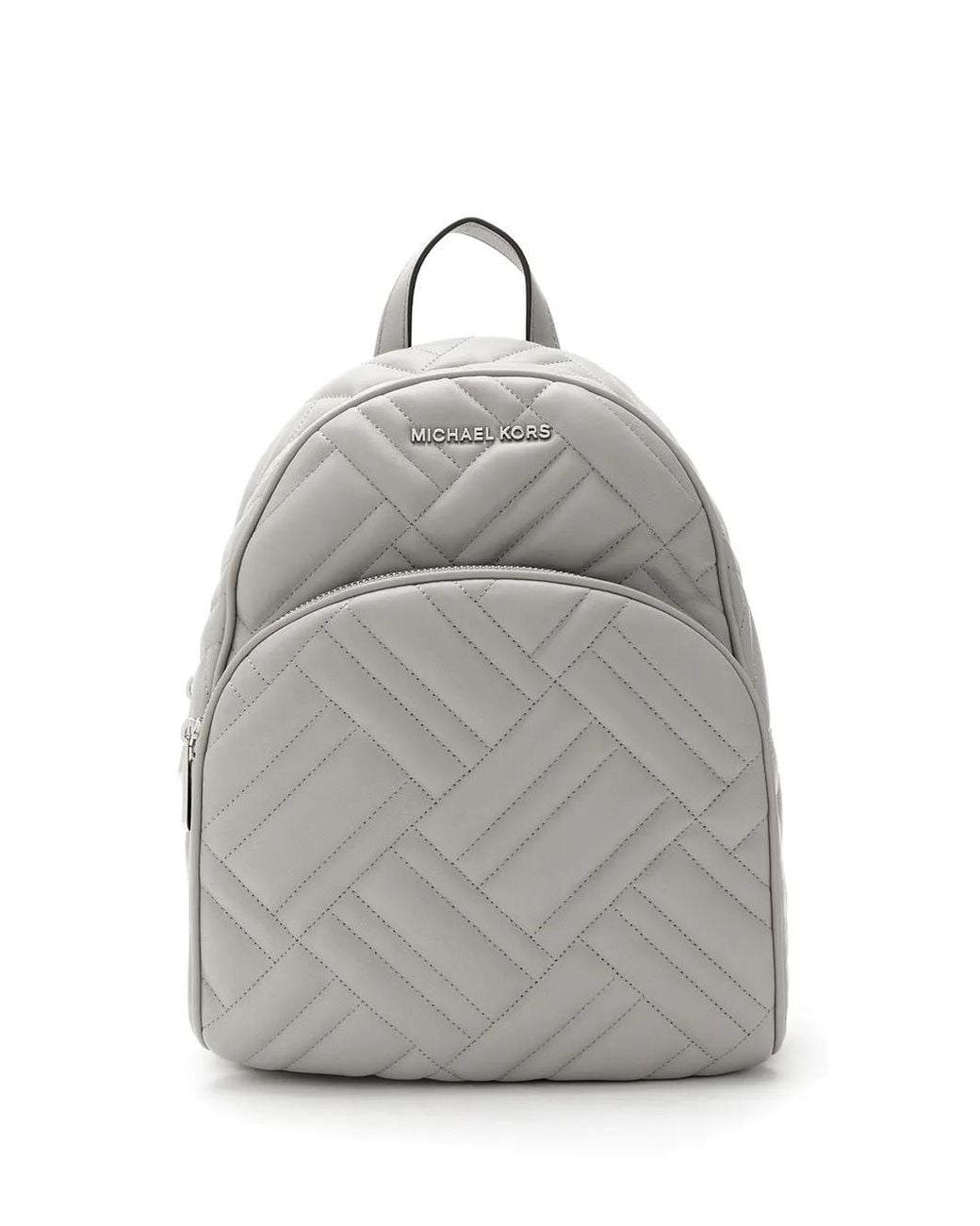 MICHAEL Michael Kors Gray Abbey Medium Backpack