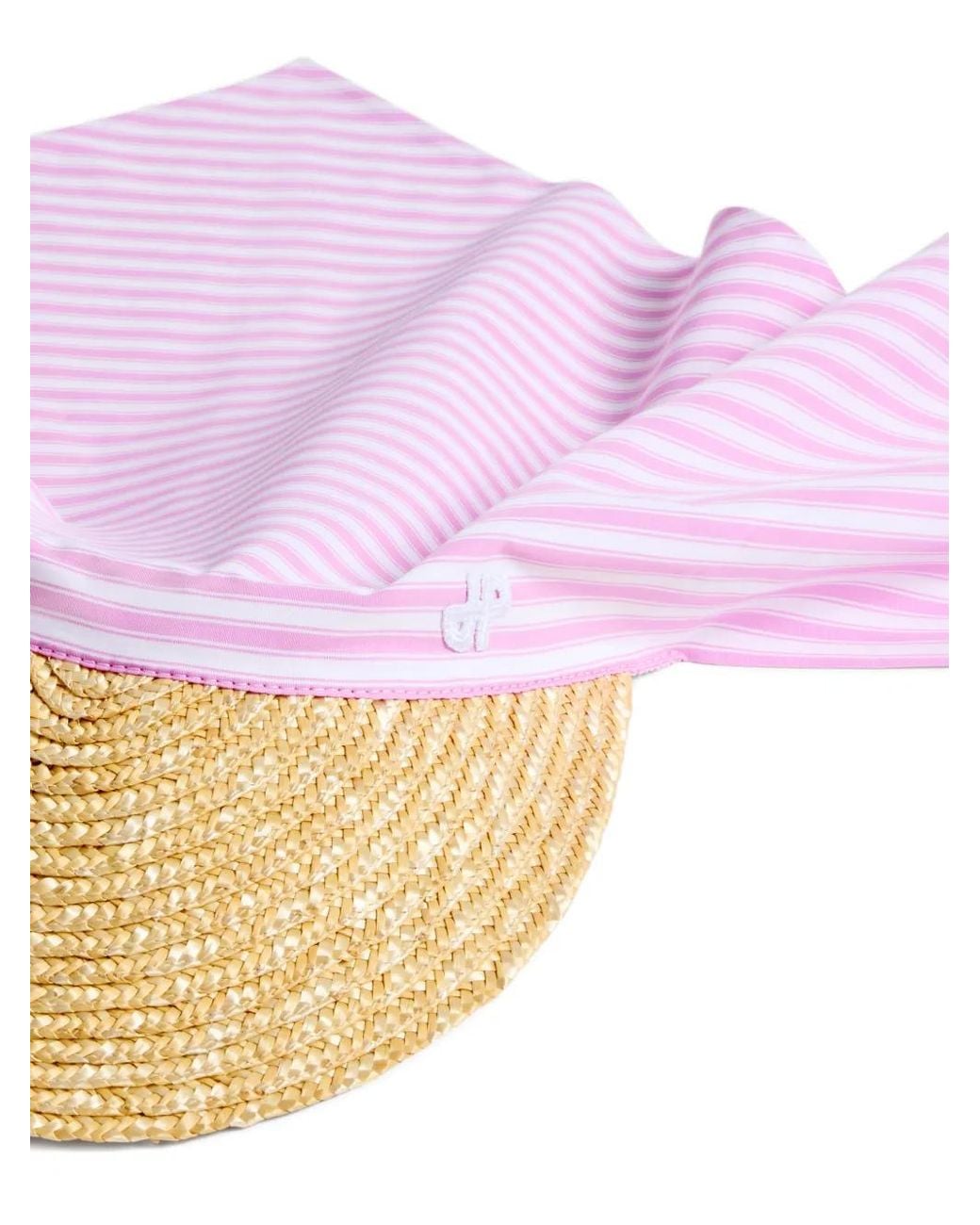 Patou Purple Striped Scarf Cap