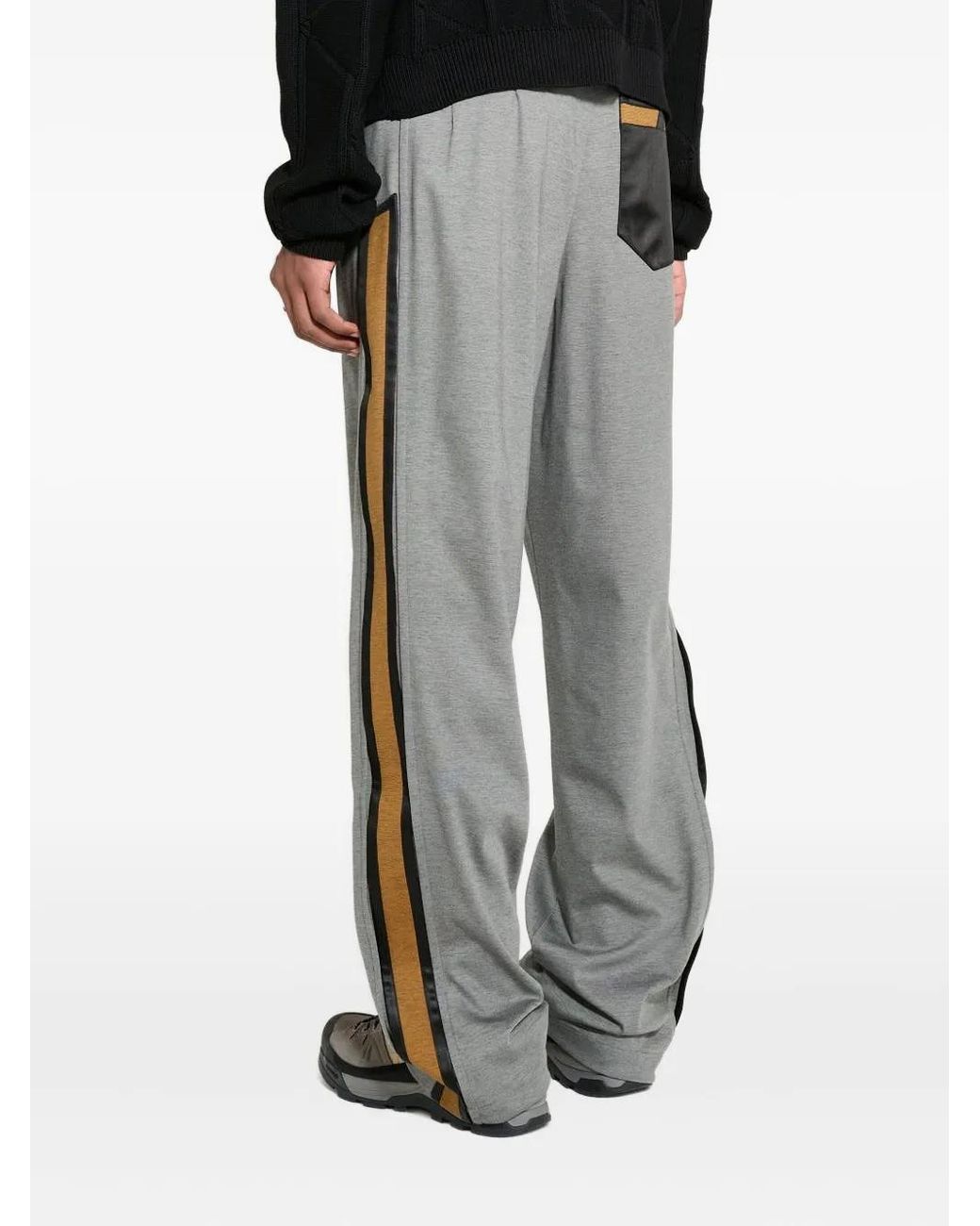 Kiko Kostadinov Gray Ugo Trousers for men
