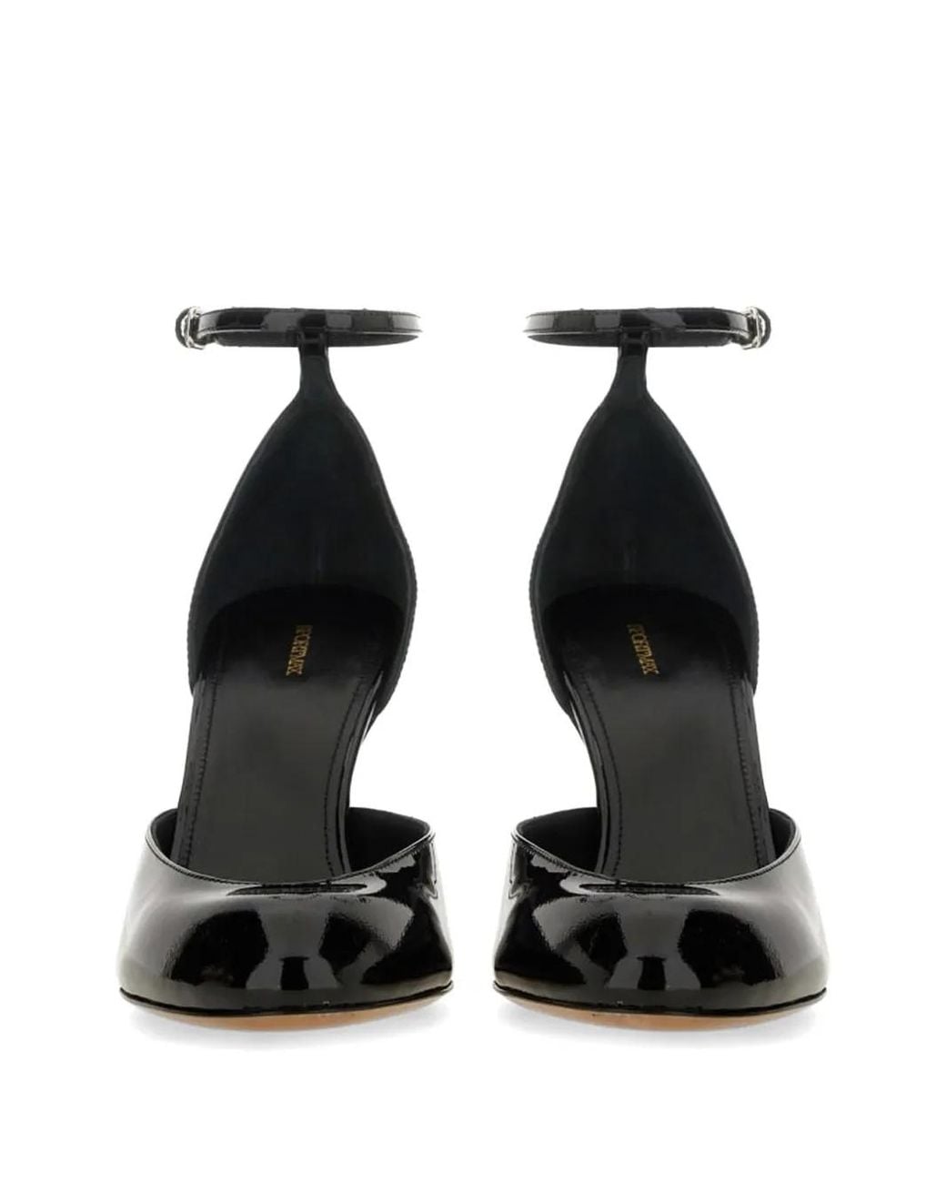 Sportmax White Ankle-Strap Pointed Pumps