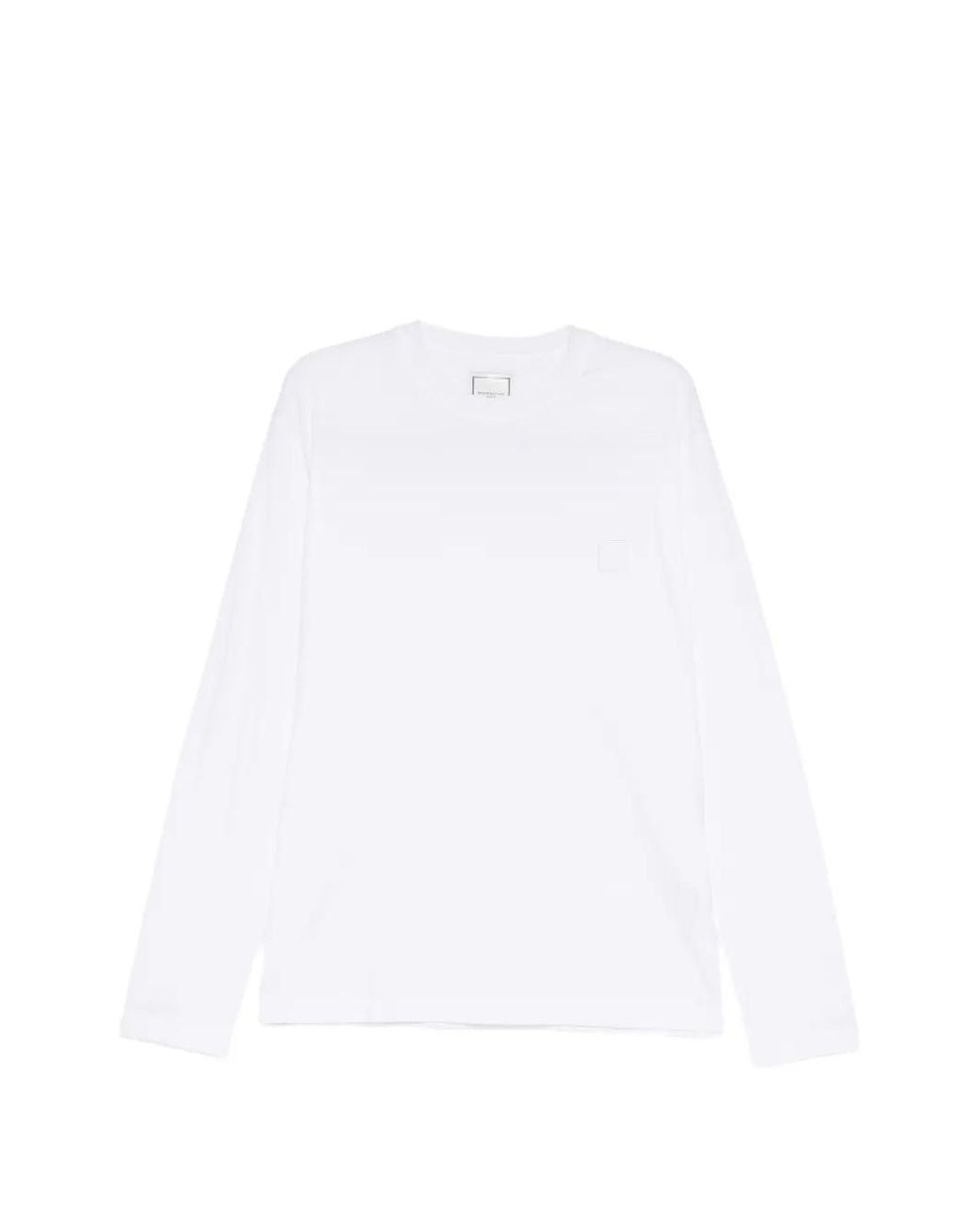 Wooyoungmi White Logo Patched T-Shirt for men