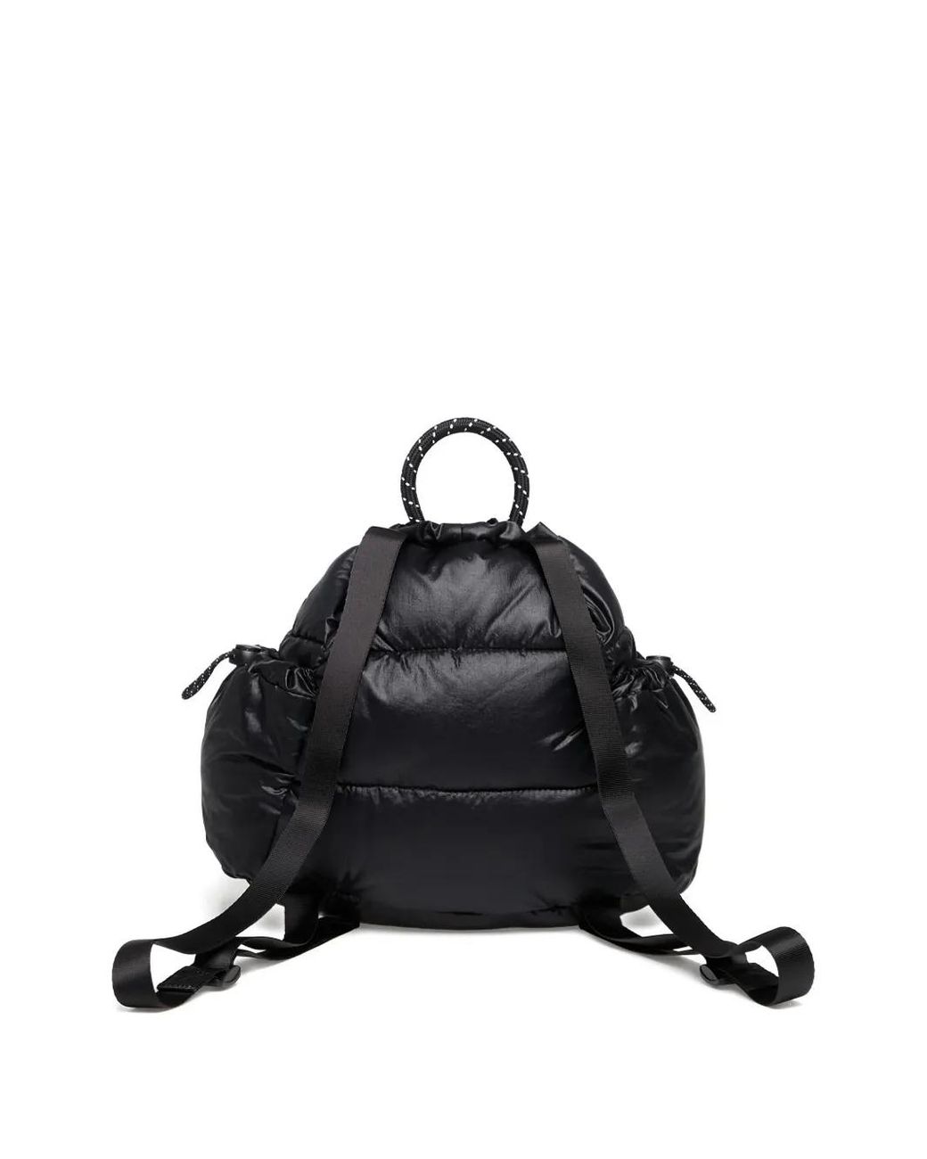 Nike Mini Sportswear Puffle Quilted Backpack in Black | Lyst