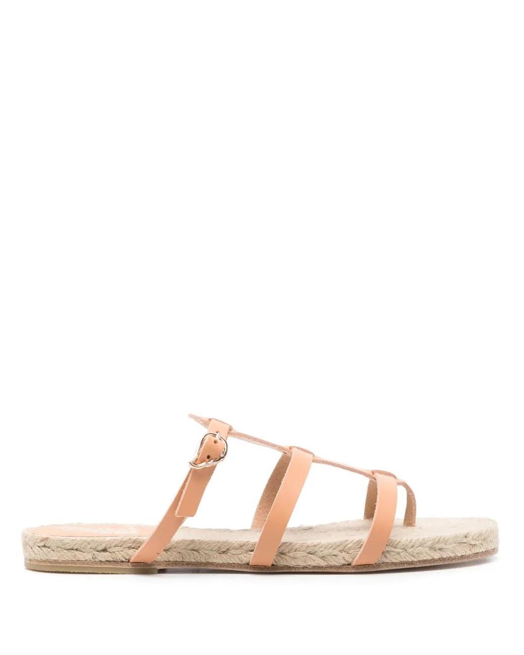 Castaner Pink Leather Espadrilles