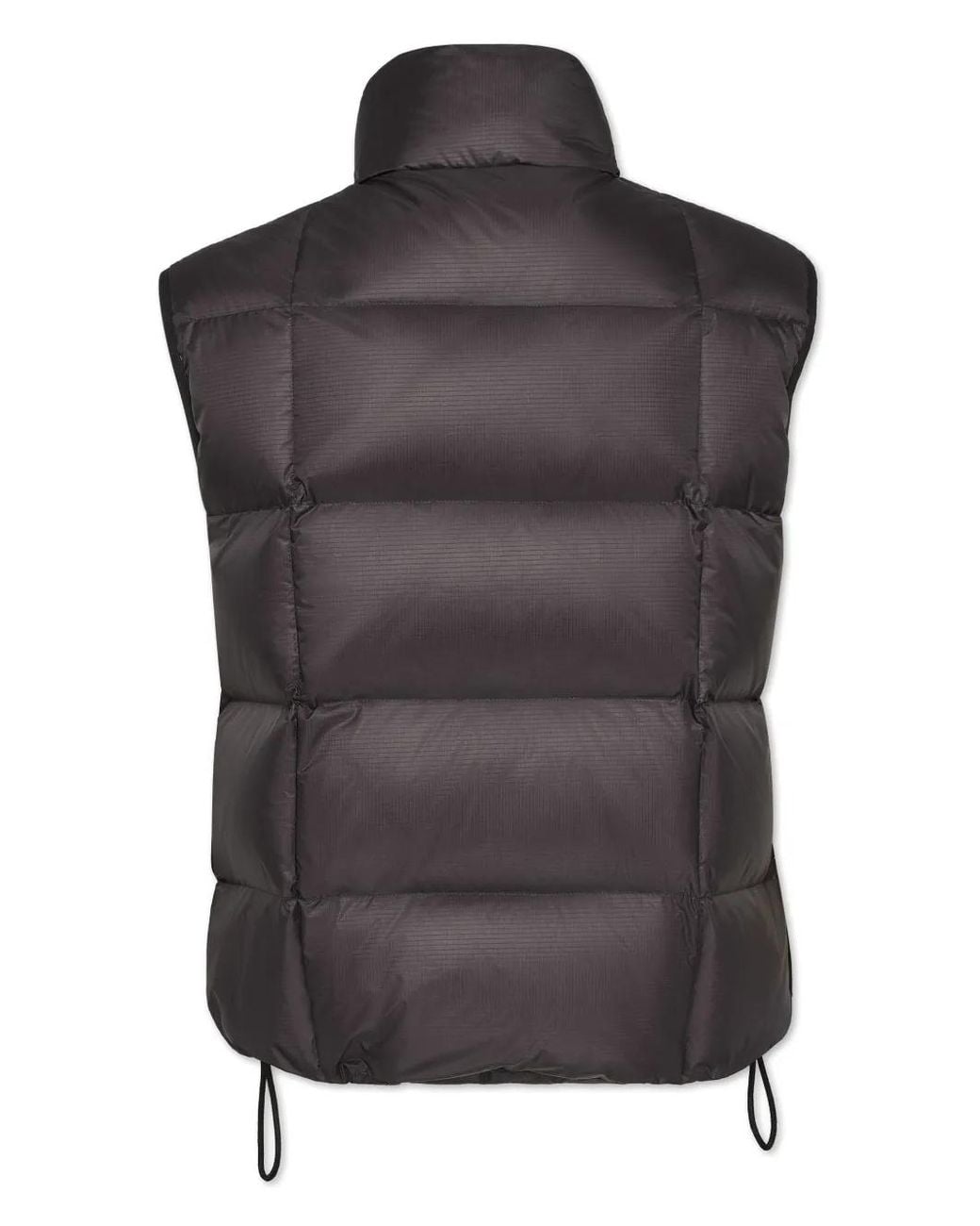 DSquared² Black High-Neck Padded Vest for men