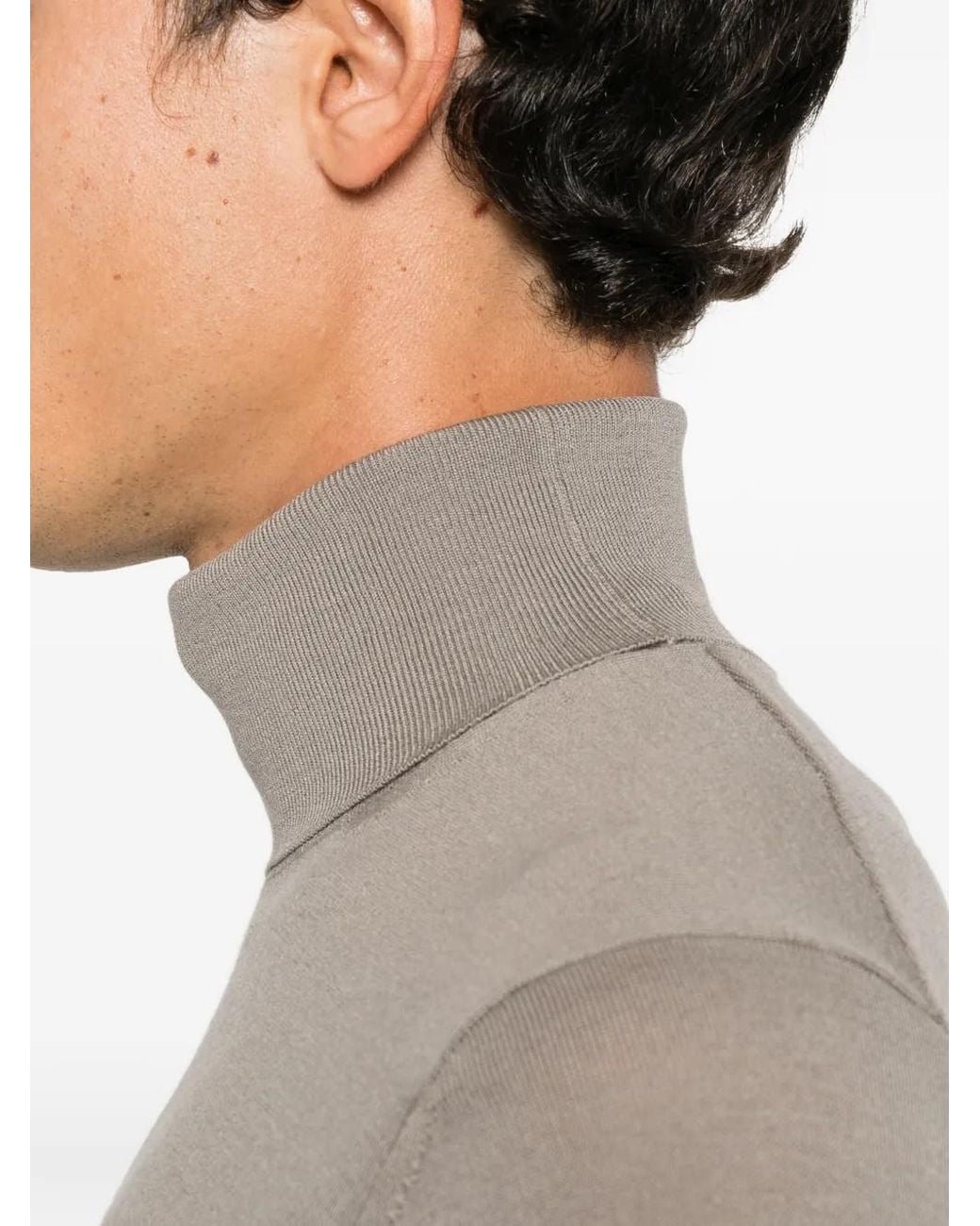 Diktat Pullover Mit Rollkragen in Gray für Herren