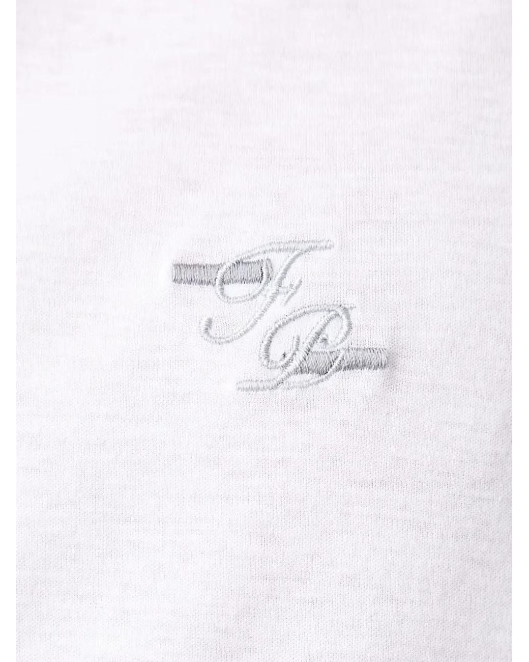 Filling Pieces White Chemise À Logo Brodé for men
