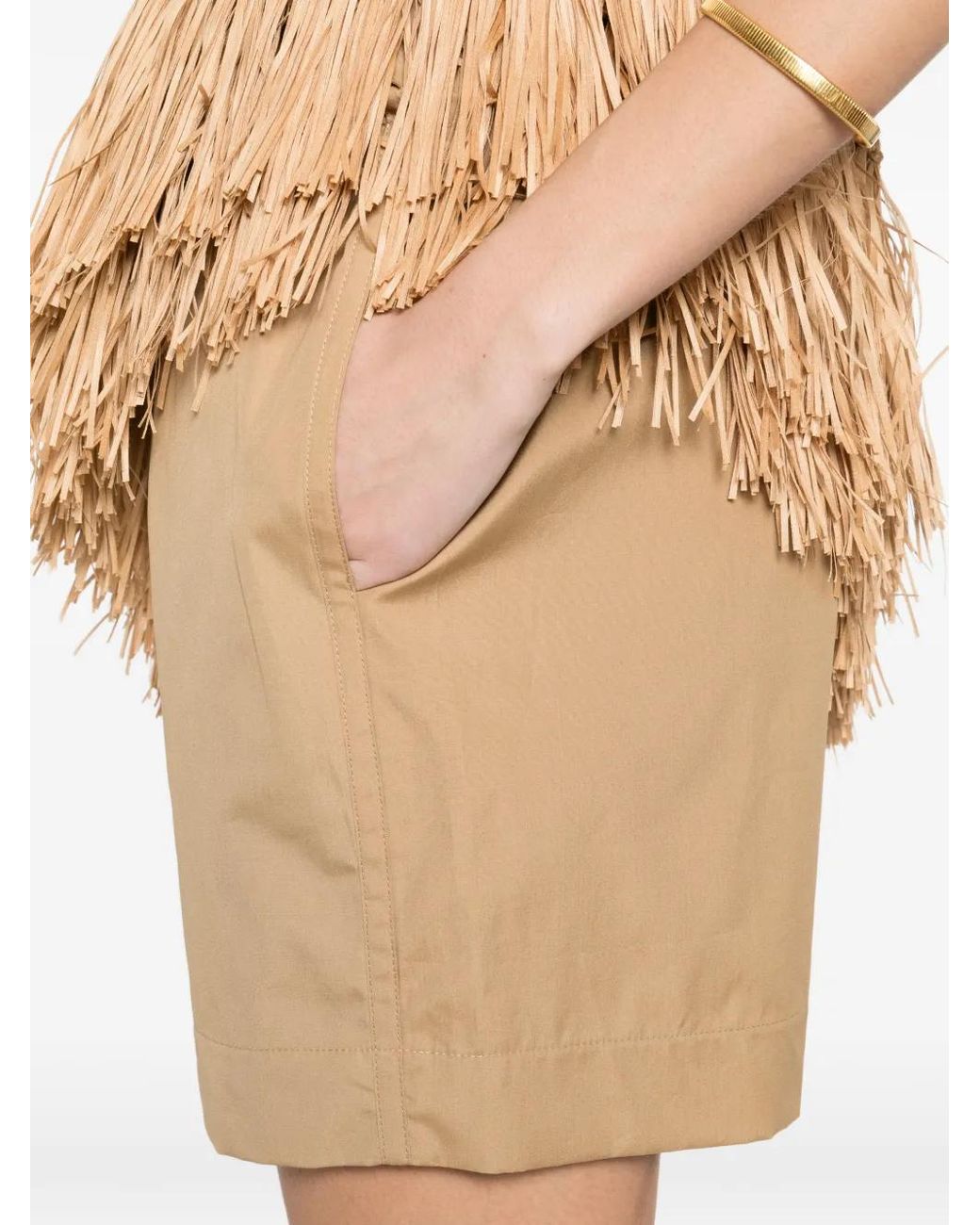 Loulou de Saison Natural Drawstring Shorts