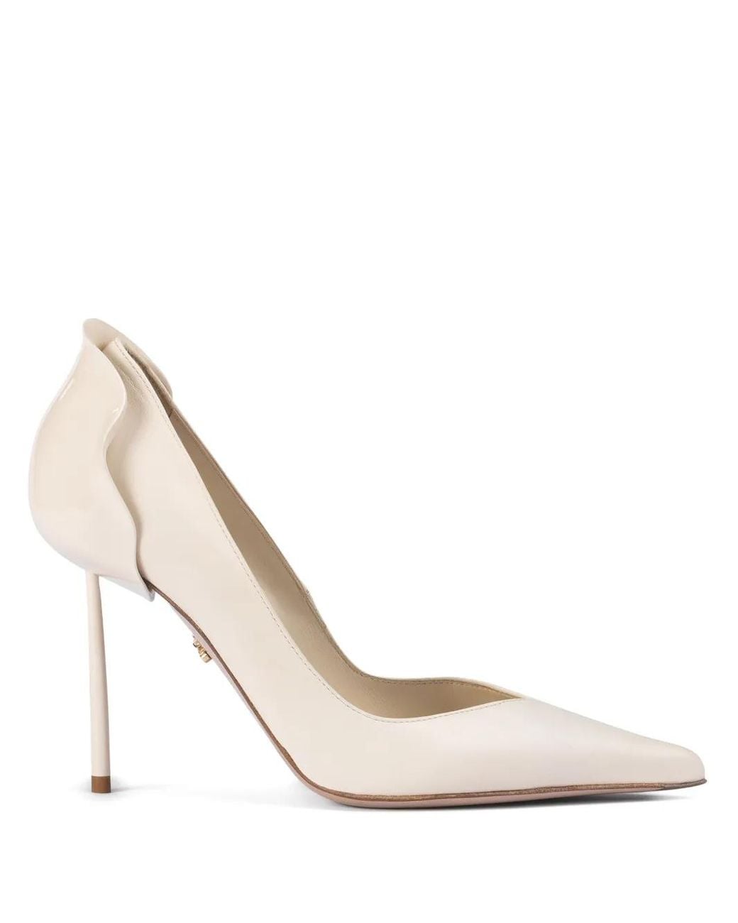 Le Silla White 100Mm Petalo Pumps