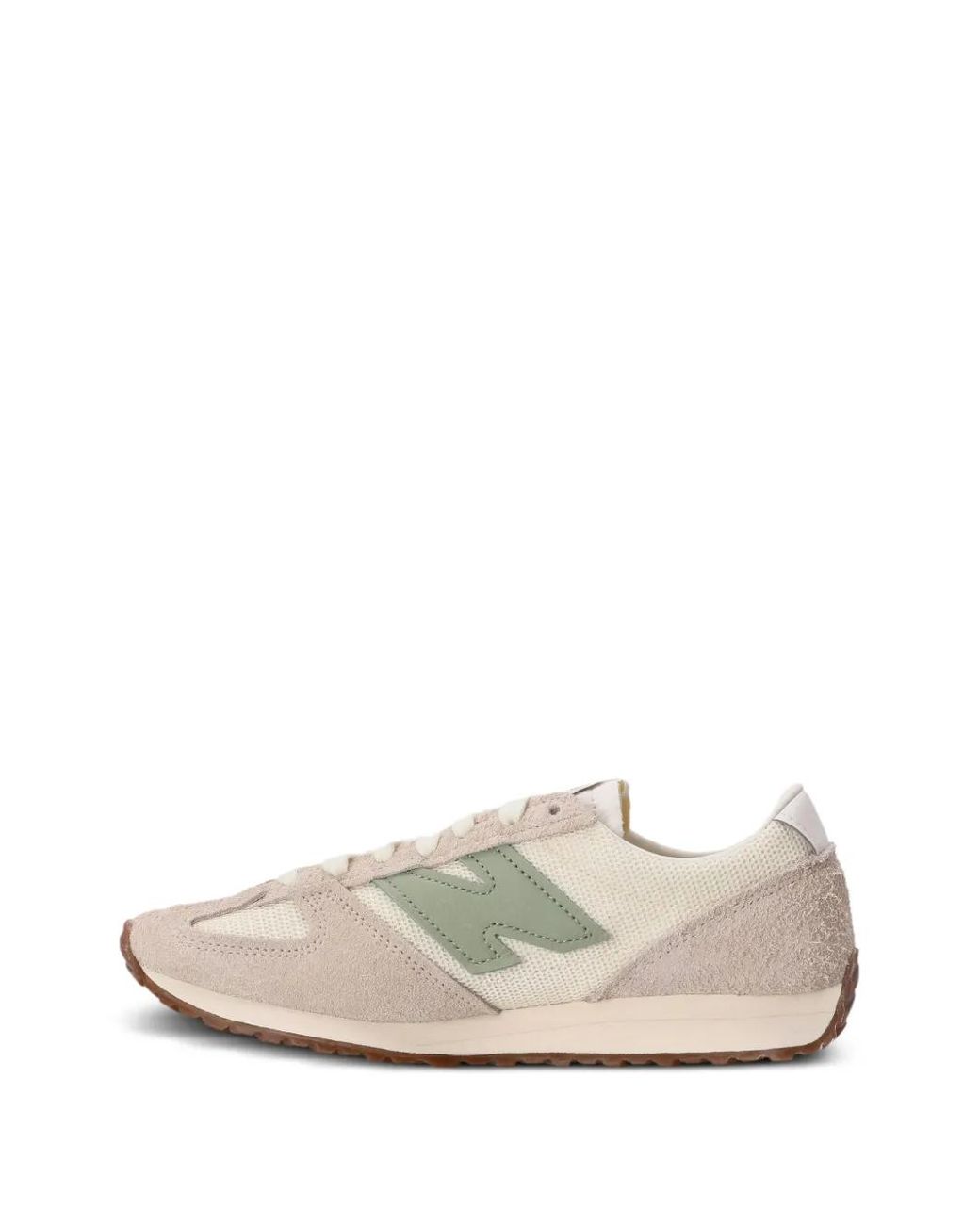New Balance White 471 Panelled Sneakers