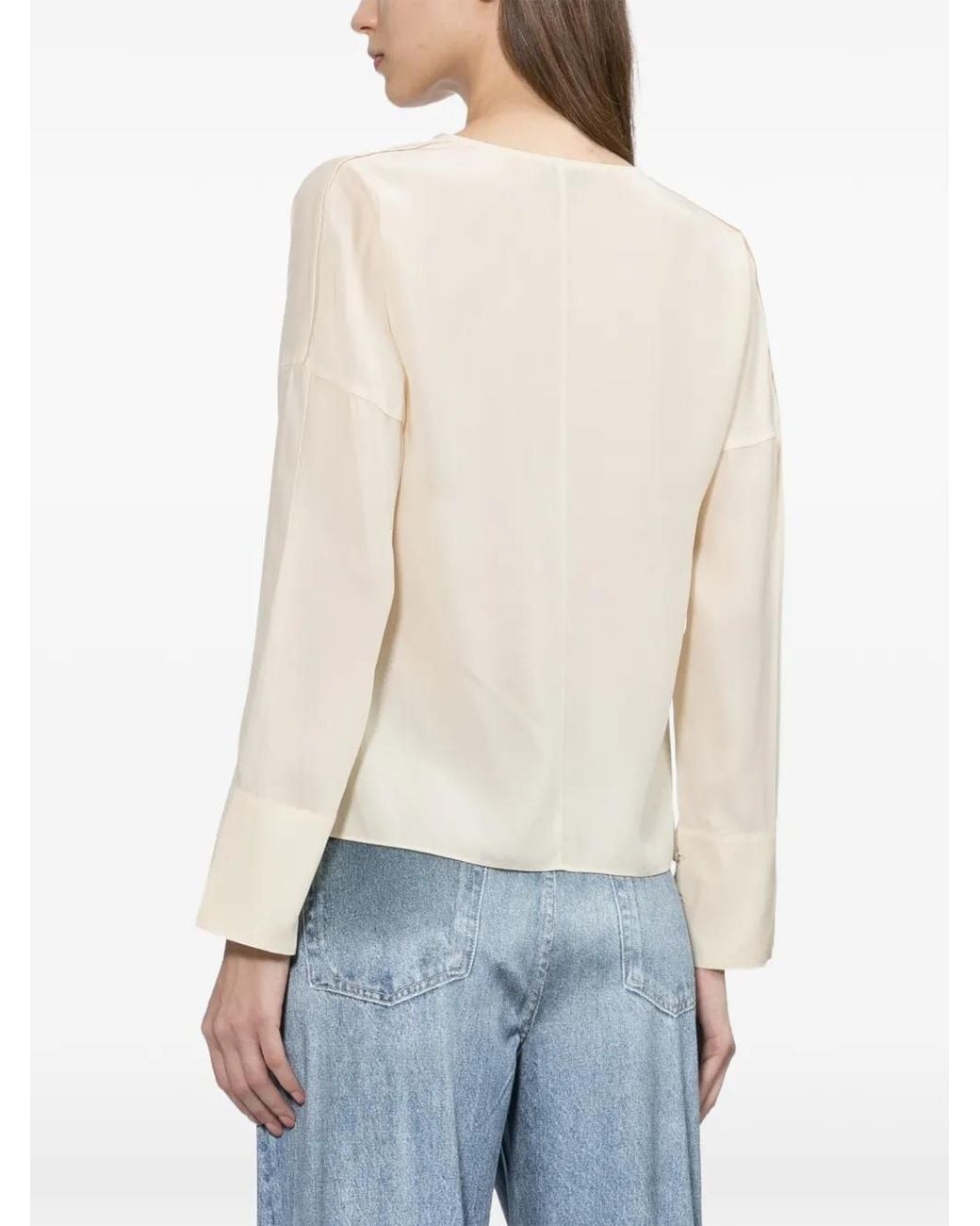Rag & Bone Natural Vinnie Bluse