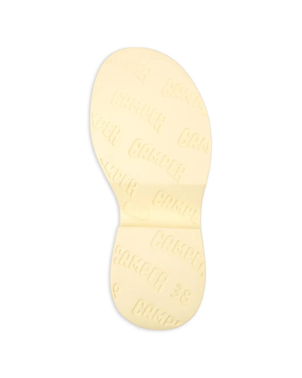 Camper Natural Tasha Buckle Sandals