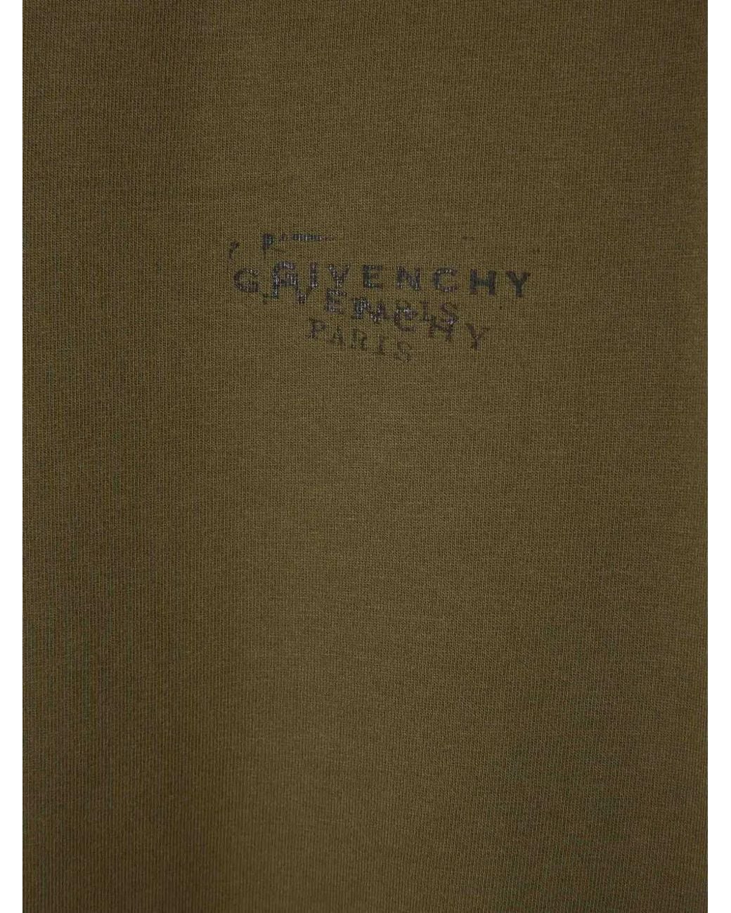 Givenchy Green Long-Sleeve Sweatshirt for men