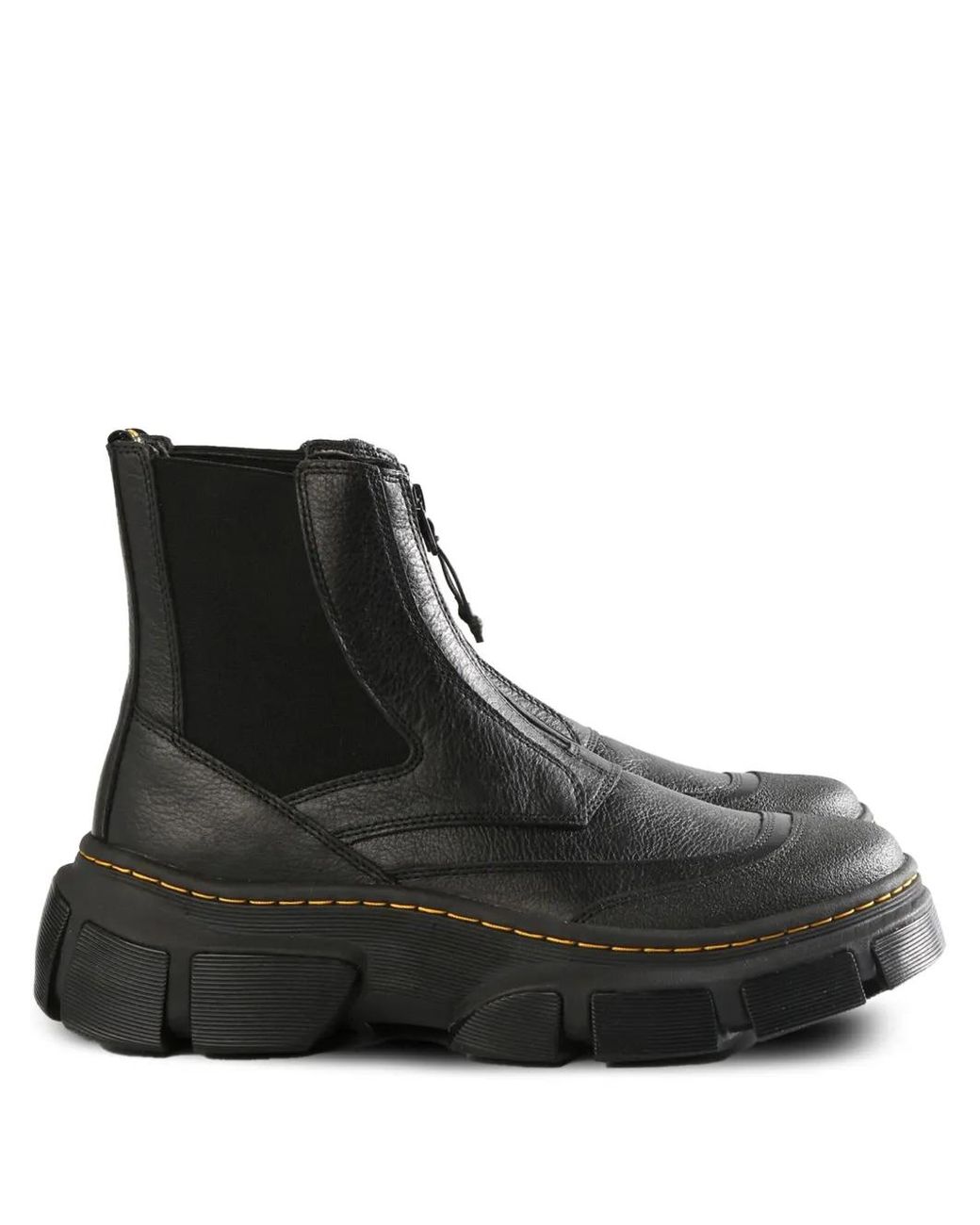 Dr. Martens Black Leather Boots for men
