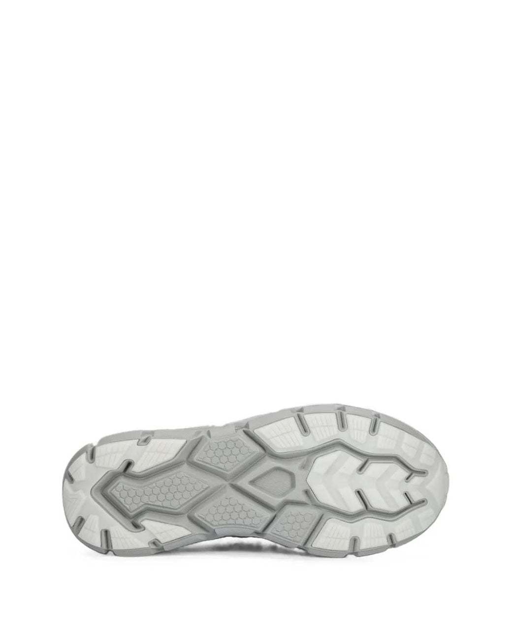 Iceberg White Panelled Mesh Sneakers for men