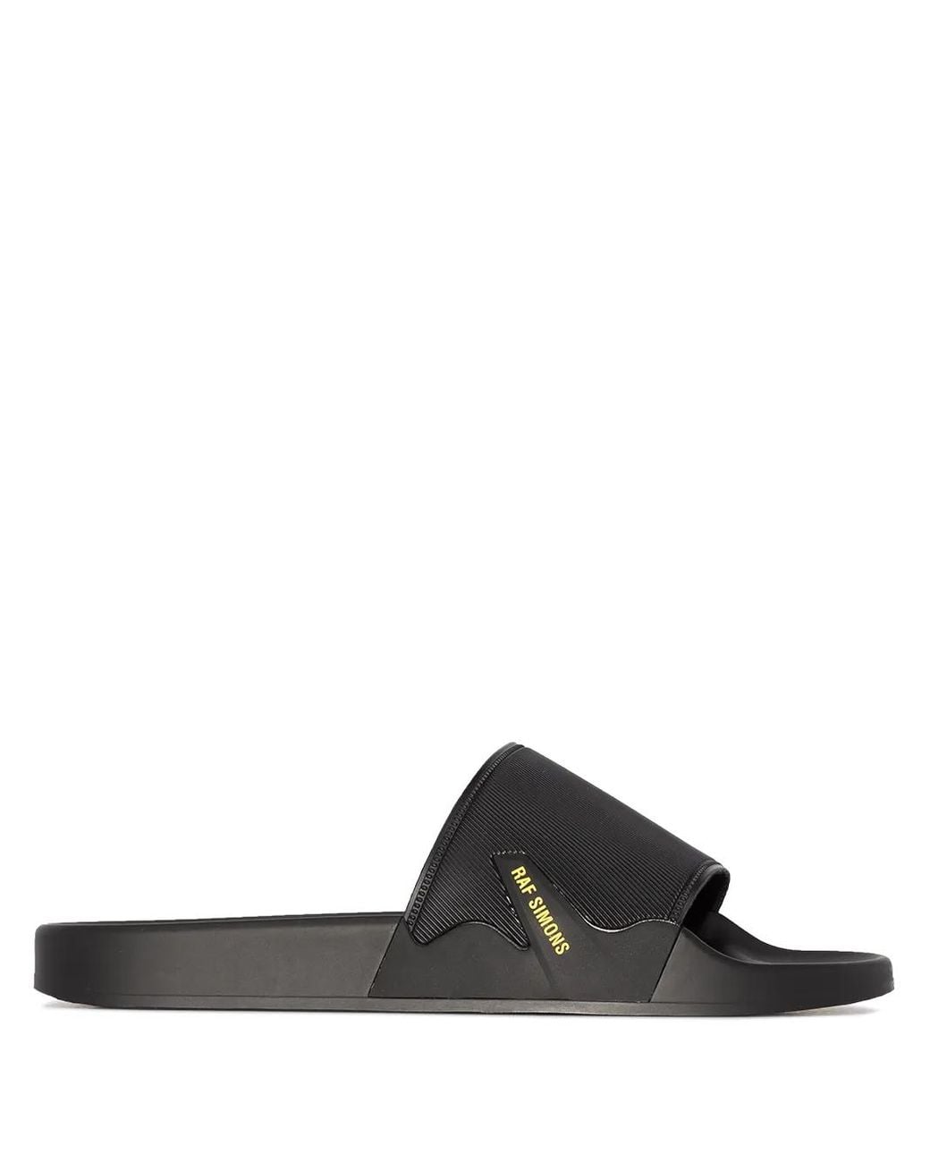 Raf Simons Astra Pantoletten in Black für Herren