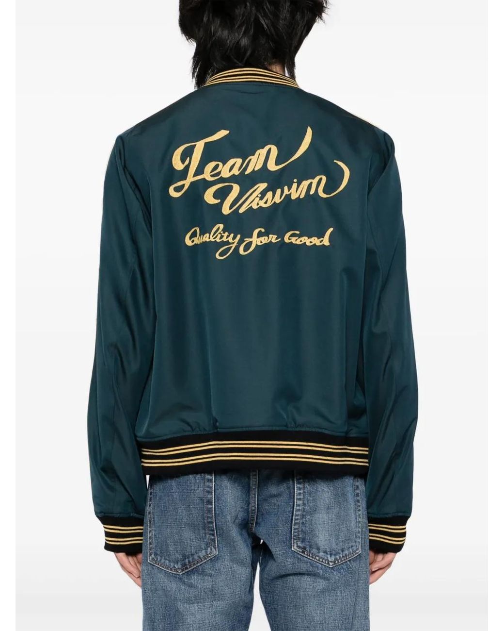 Visvim Blue Douglas Team Jacket for men