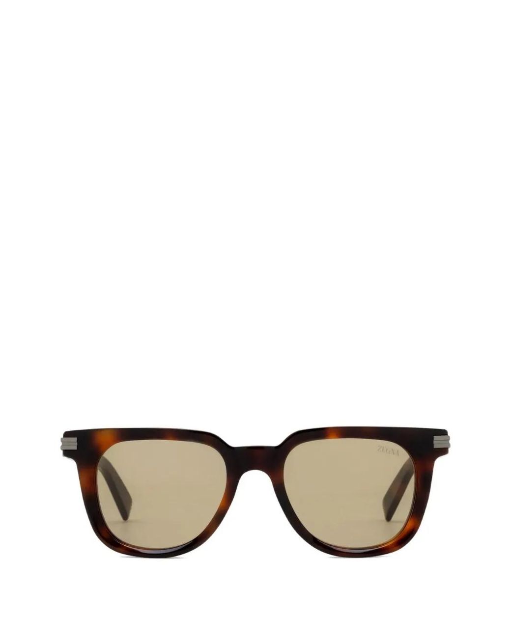 Zegna Natural Square-Frame Sunglasses for men