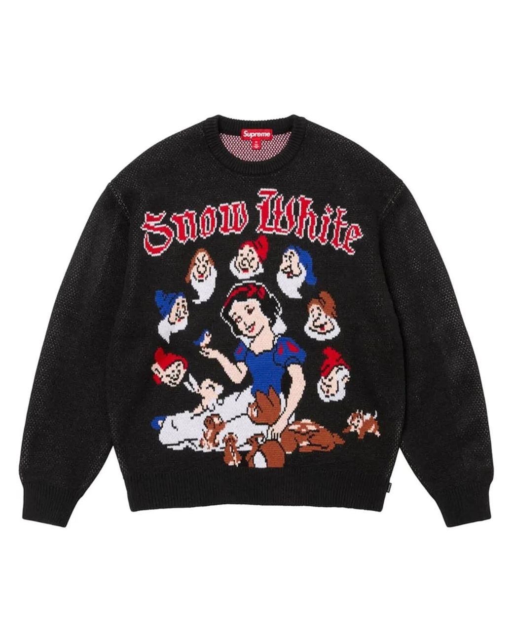 Supreme Gray Snow Sweater for men