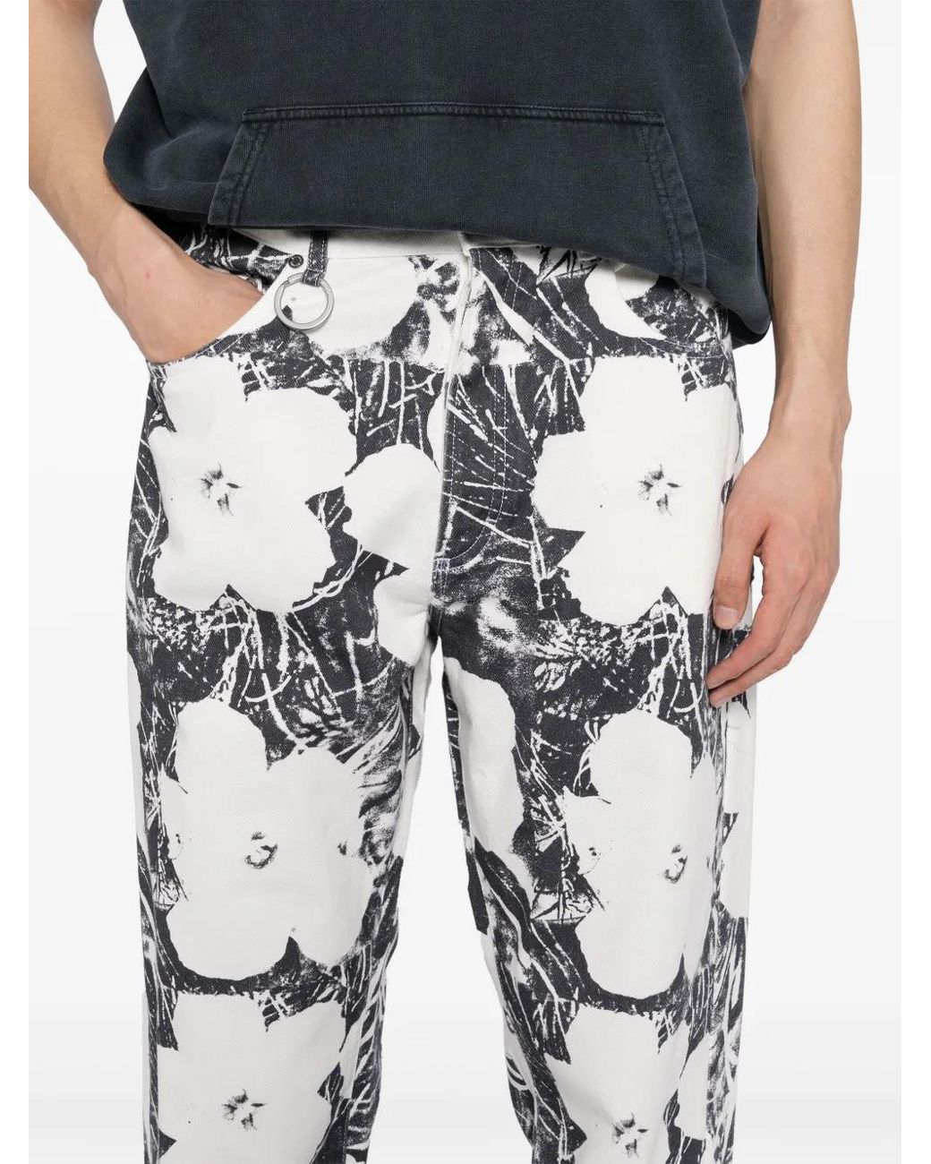 Etudes Studio White Andy Warhol Jeans for men