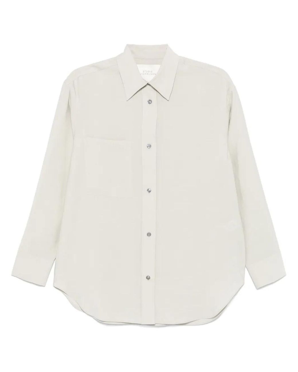 Studio Nicholson Leto Blouse in het White