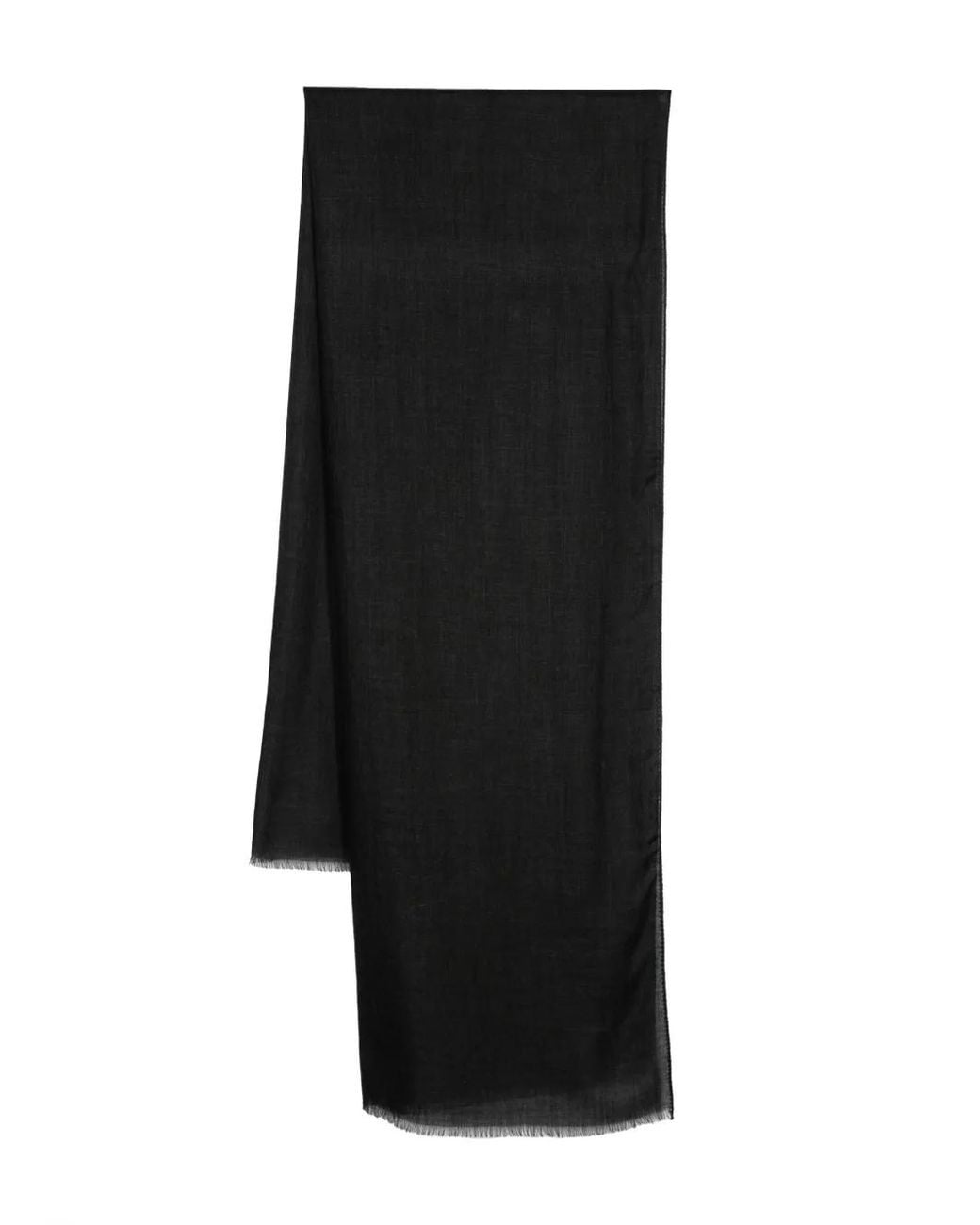 Bufanda Con Flecos D4.0 de hombre de color Black