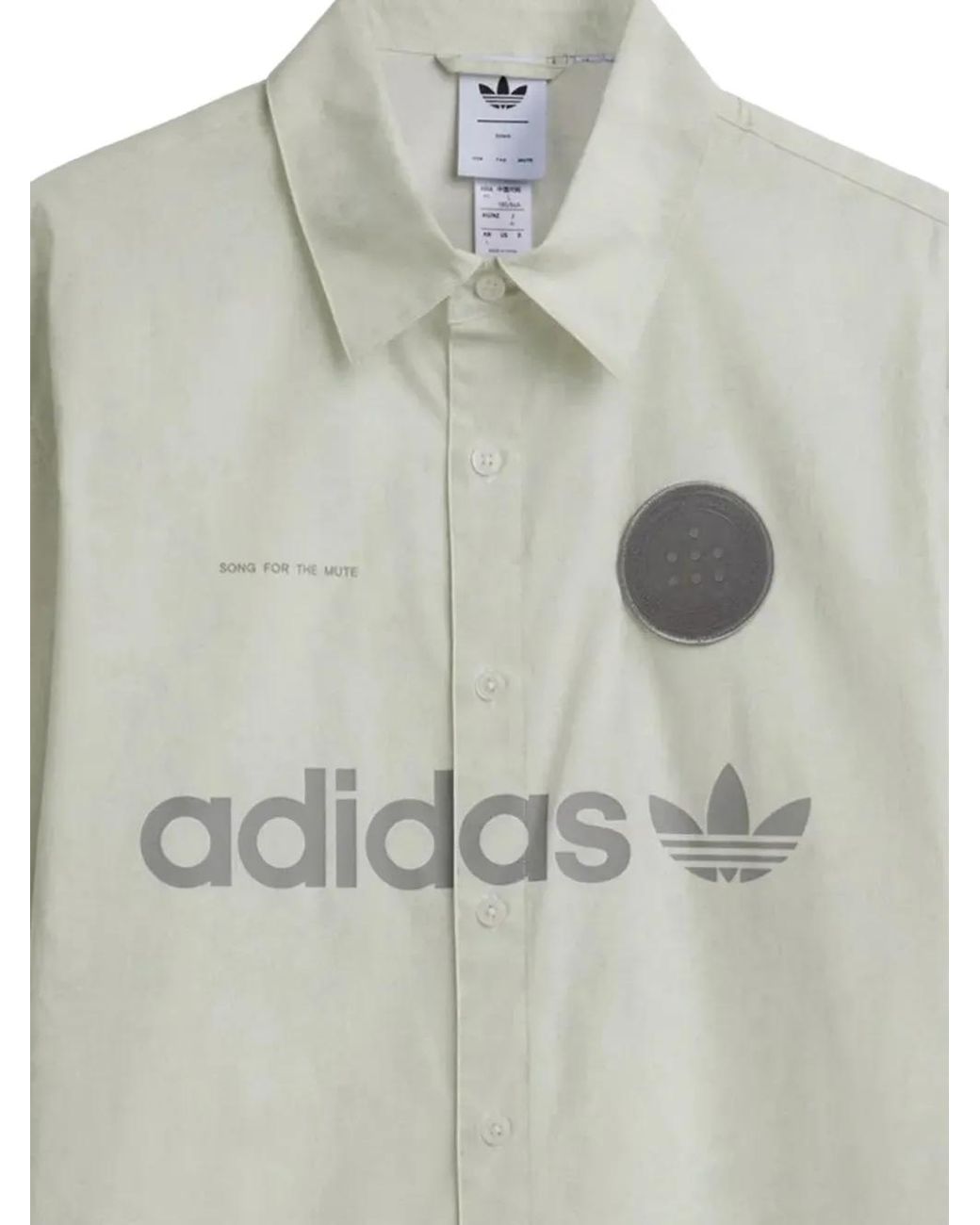 Adidas Gray Song For The Mute Adi008 Short Sleeve Shirt