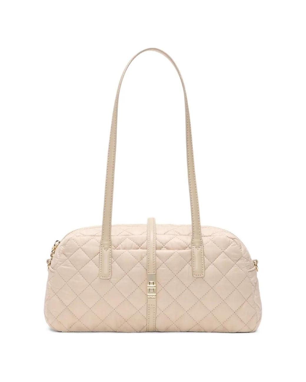 MZ Wallace Natural Small Astor Quilted Shoulder Bag