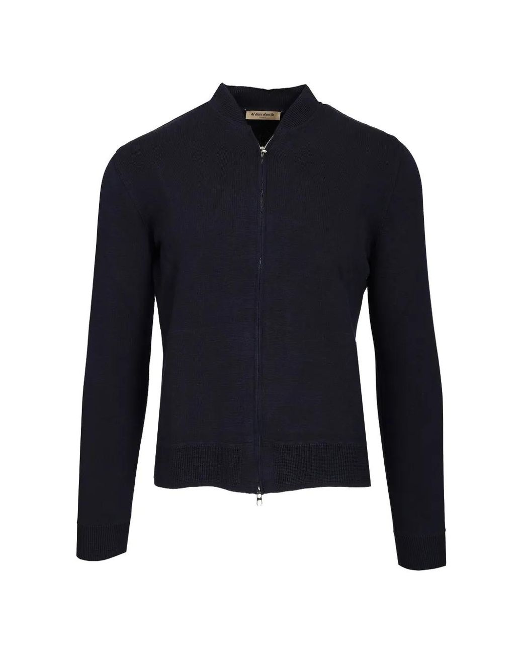 Al Duca D'aosta Blue Cardigan En Coton for men