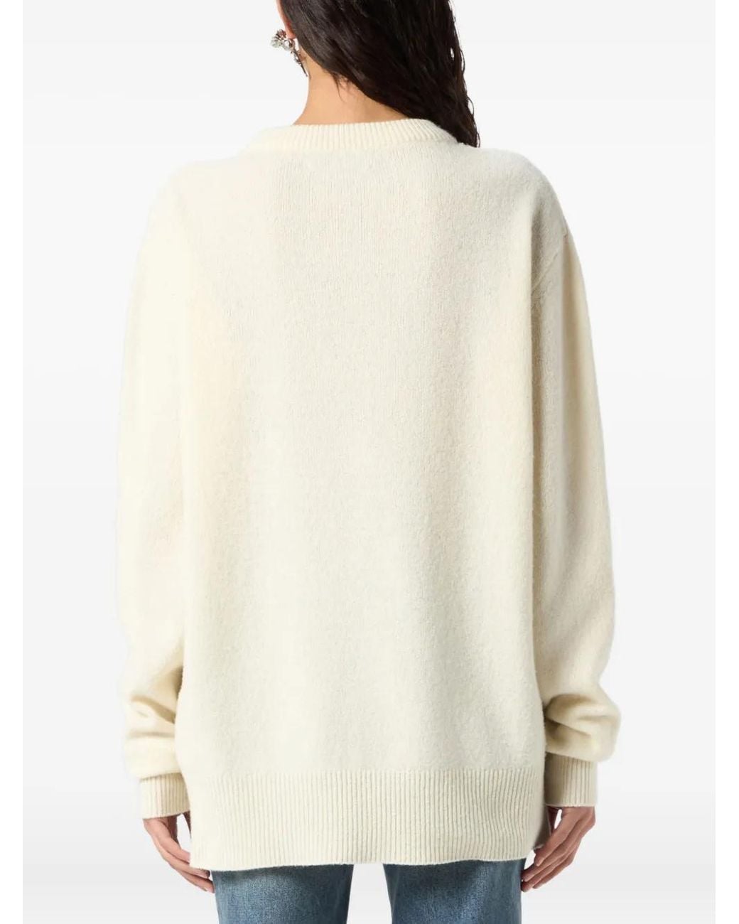 Pull À Fleurs Blumarine en coloris Natural