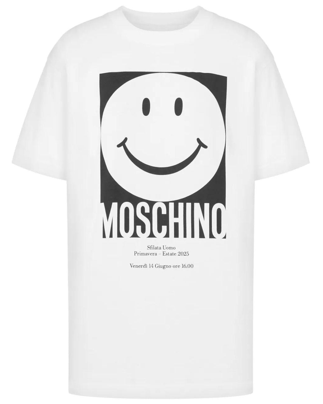 Moschino White X Smiley