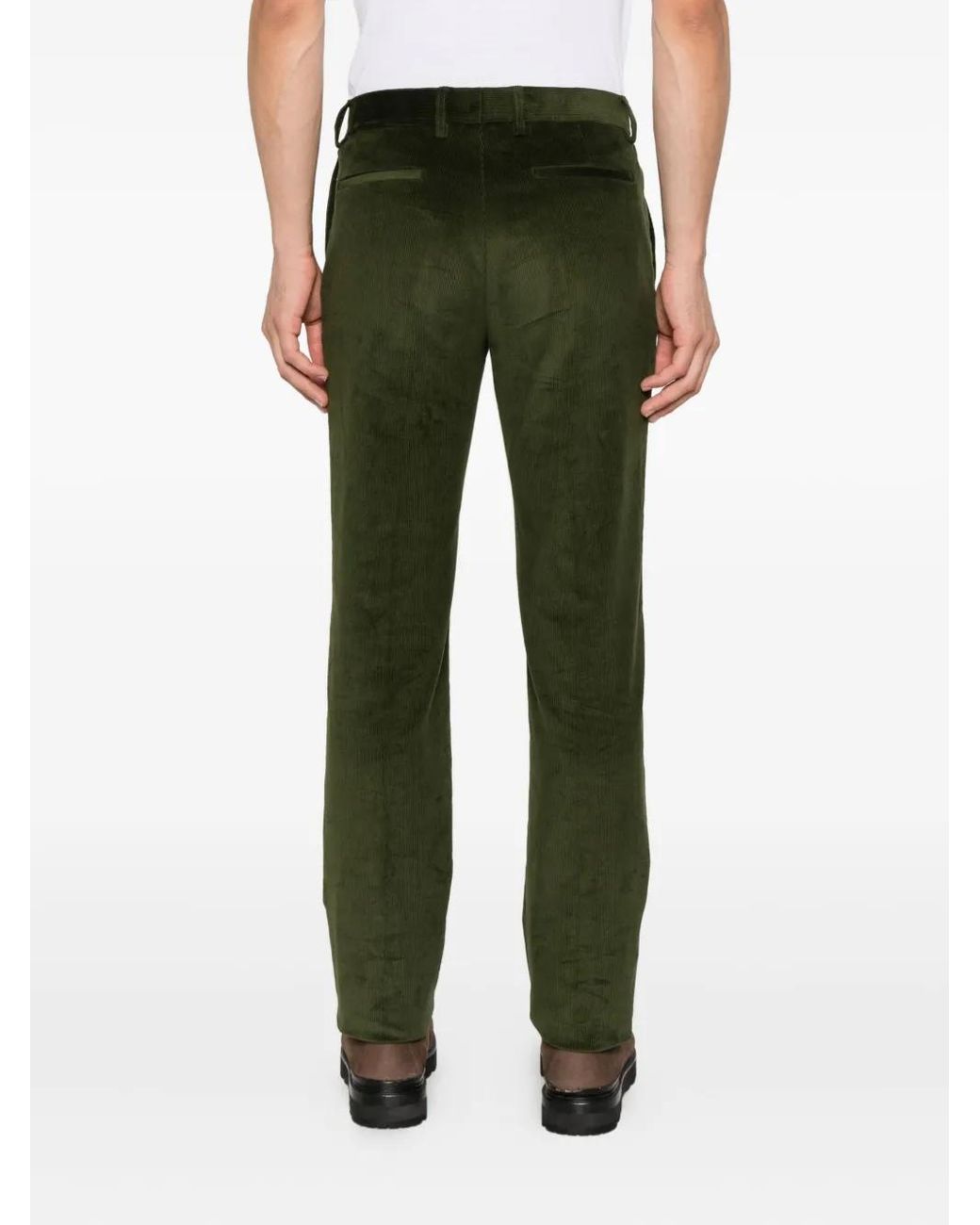 Etro Green Trousers Roma for men