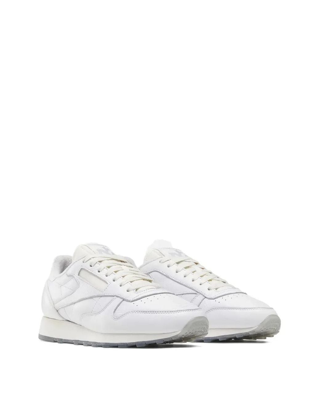 Reebok White Classic "Chalk" Sneakers for men