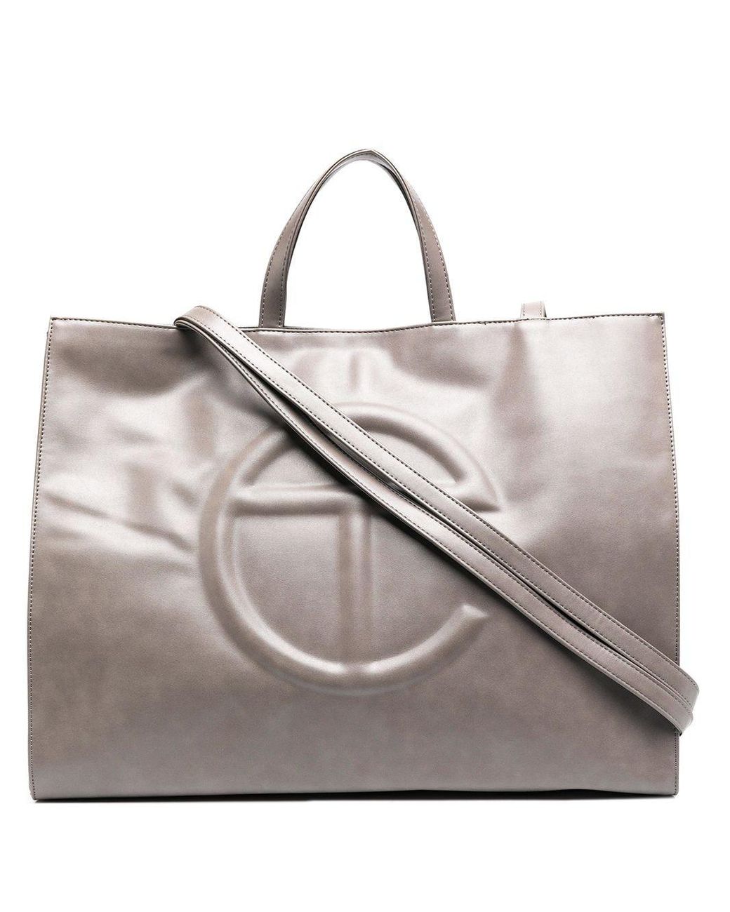 Telfar Large Shopping Bag in Gray | Lyst