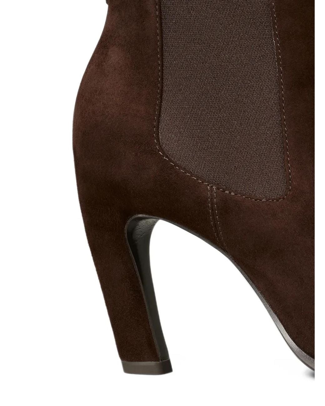 Tory Burch Brown Romy Chelsea Heel Boots