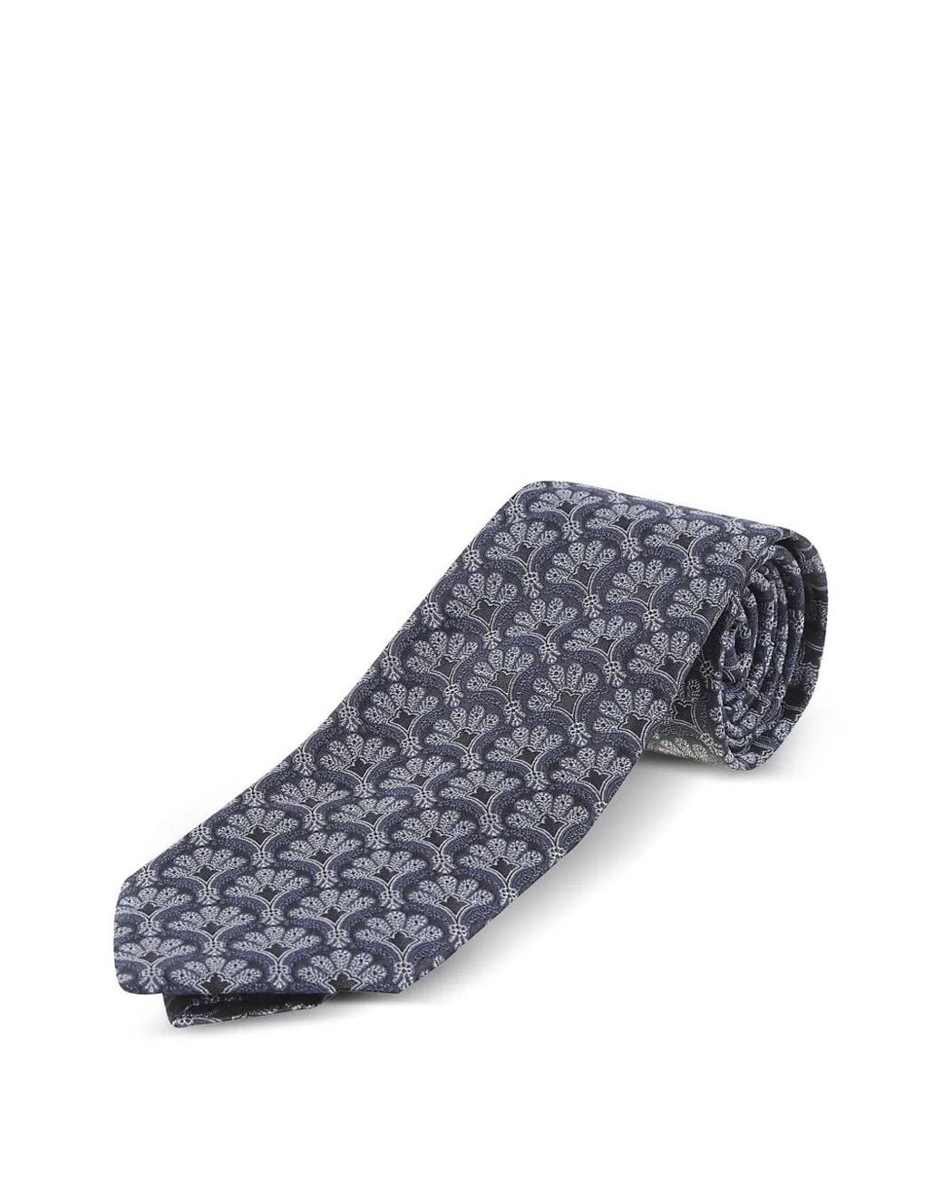 Etro Blue Floral Tie for men