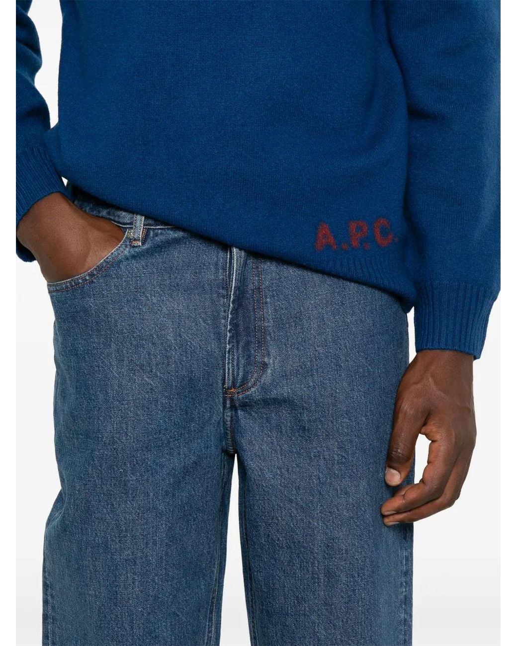 A.P.C. Blue Martin Jeans for men