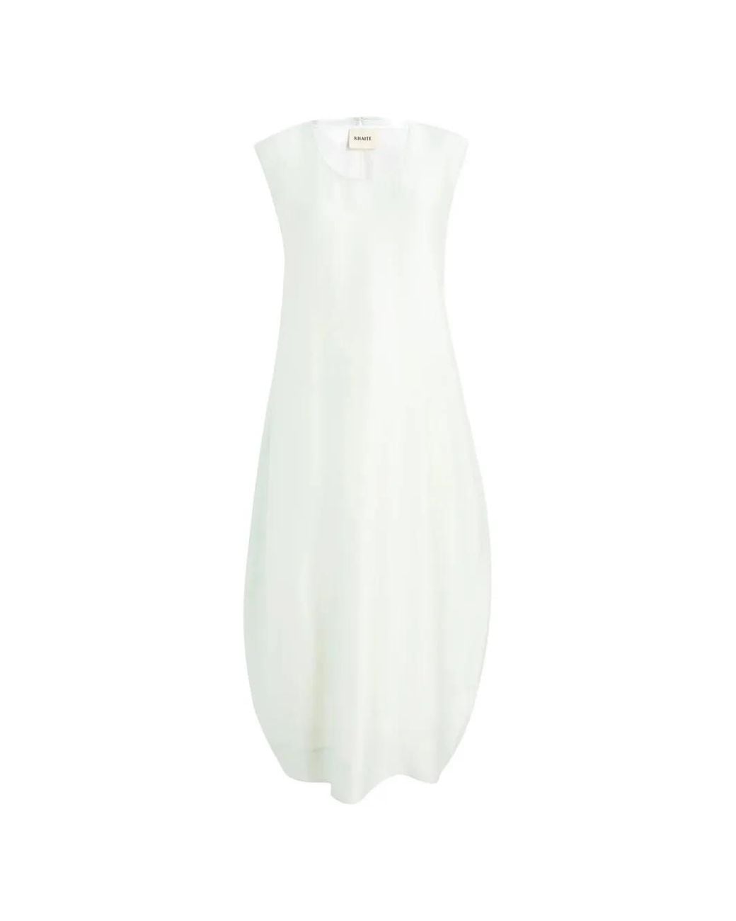 Khaite White Grier Dress